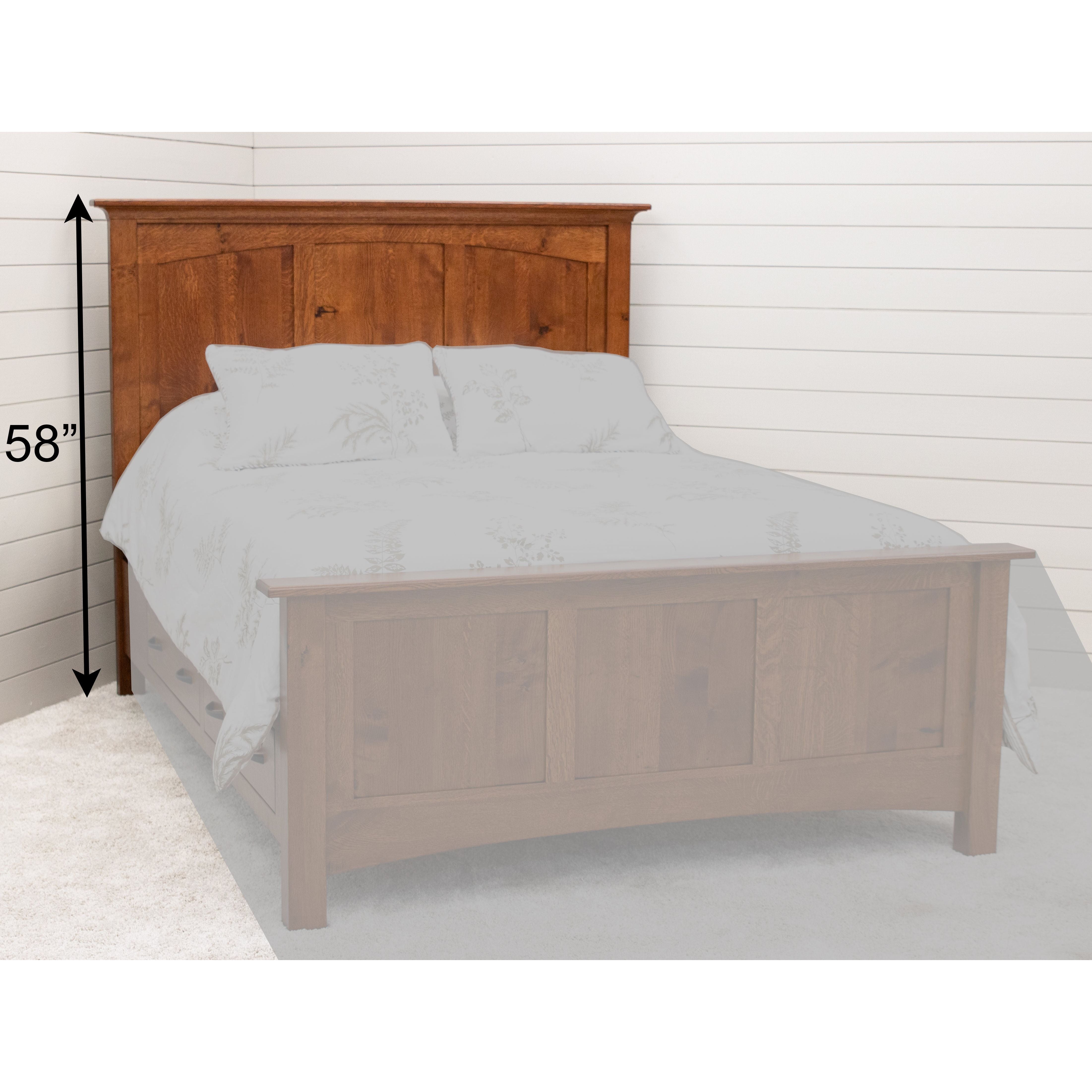 DCF Mission Solid Wood Headboard Only