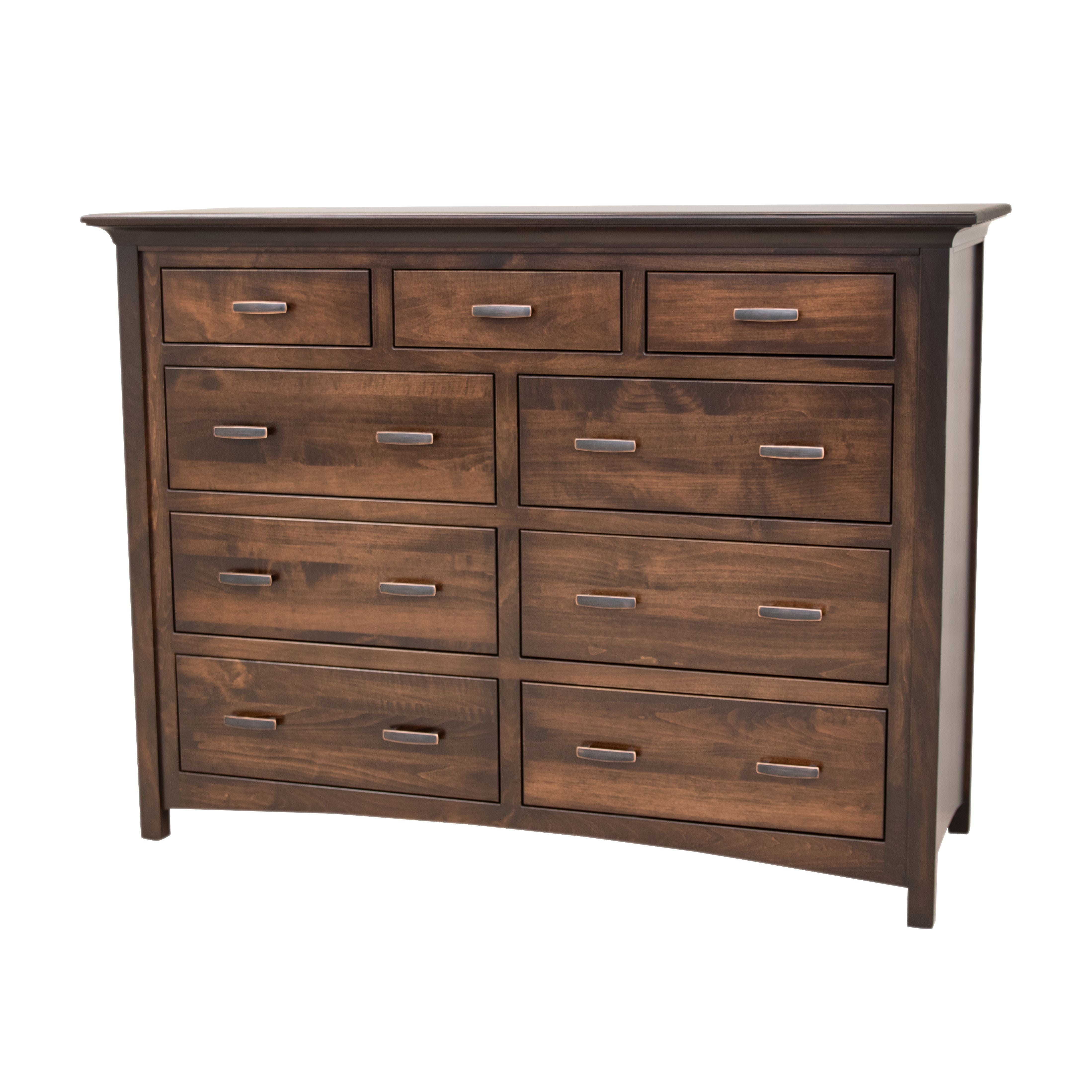DCF Mission 9-Drawer Tall Dresser
