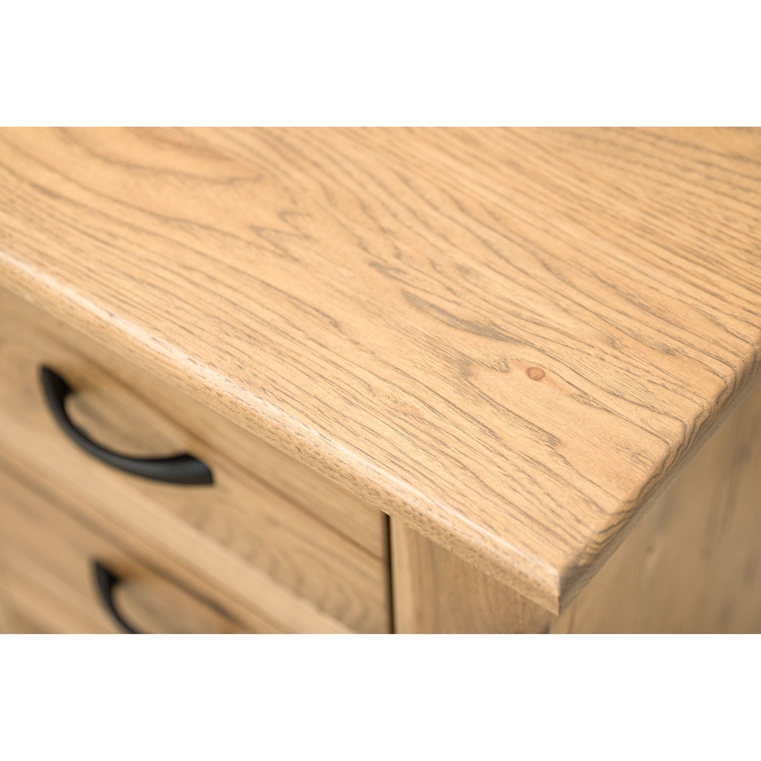 DCF Mission Hickory Wood 3-Drawer Nightstand | WB