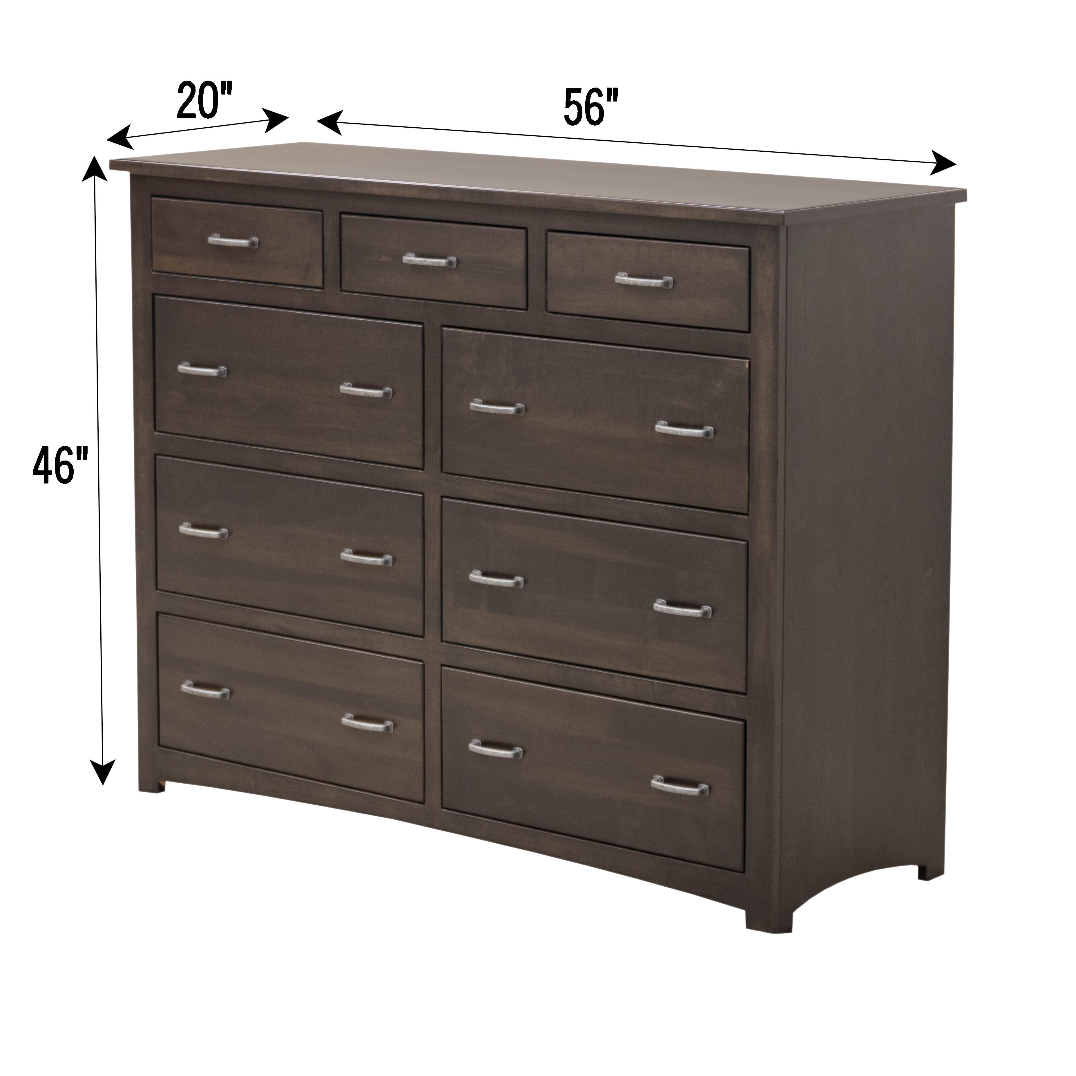 Weston 9-Drawer Tall Dresser