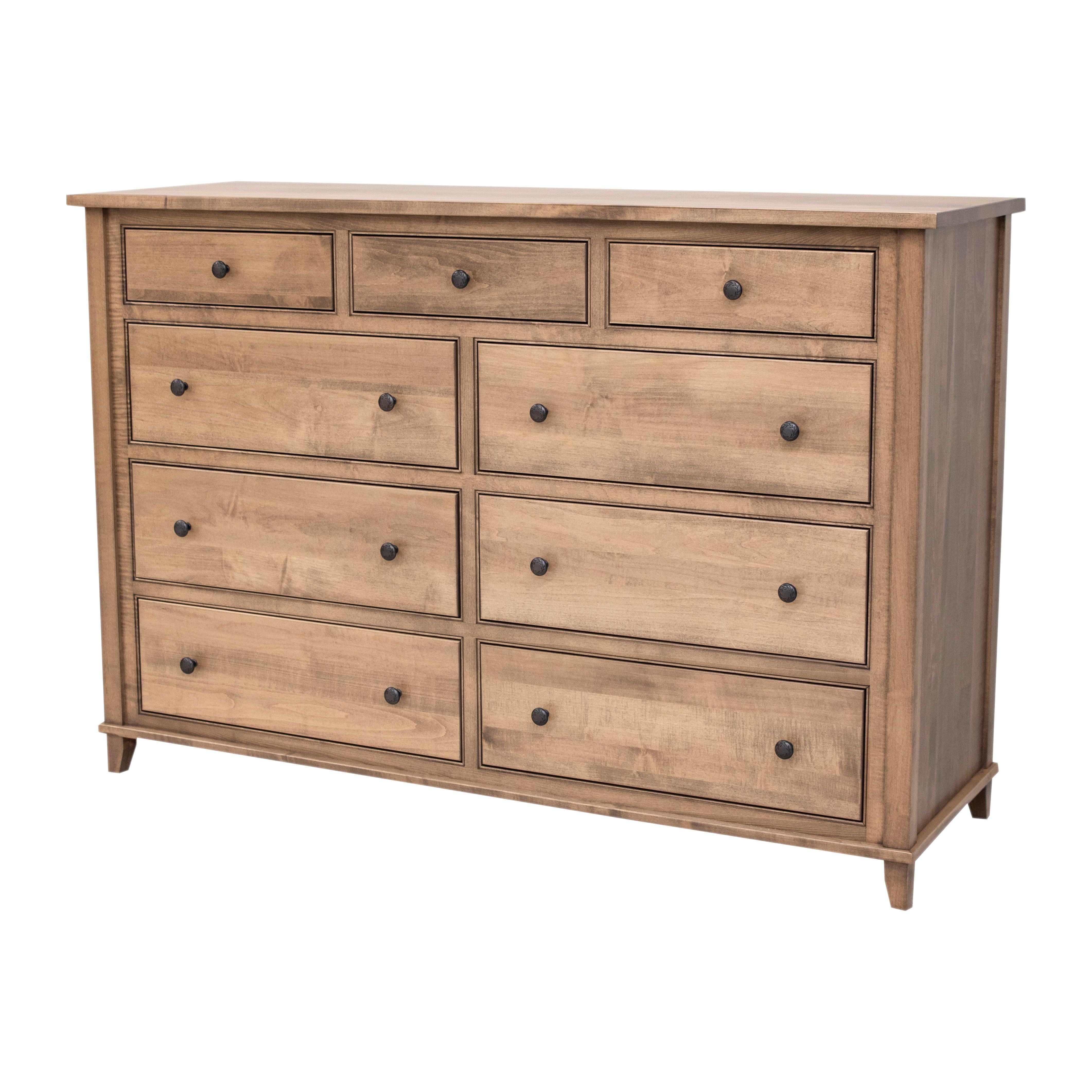 Denali 9-Drawer Tall Dresser