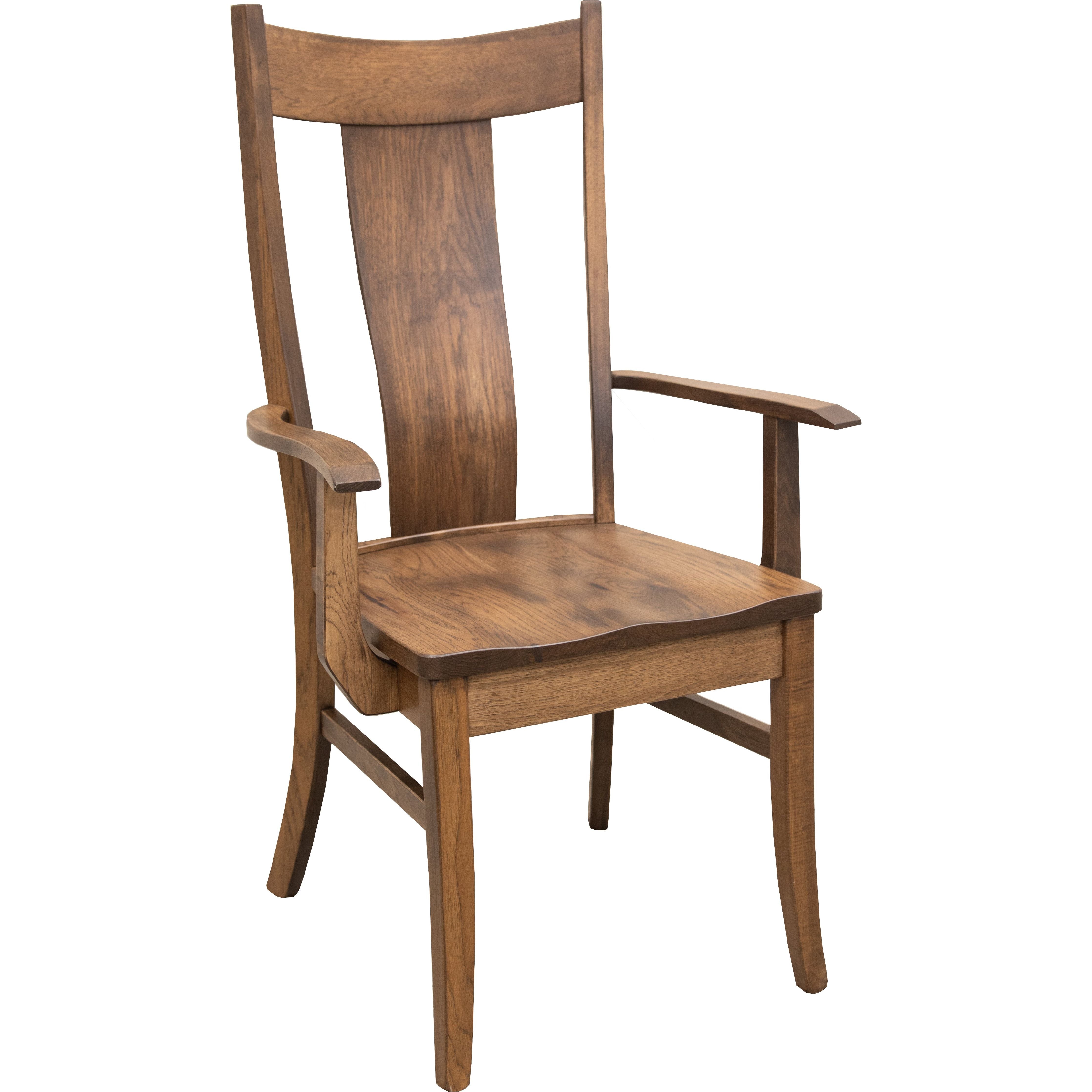 Eagle Arm Dining Chair with Wrought Iron