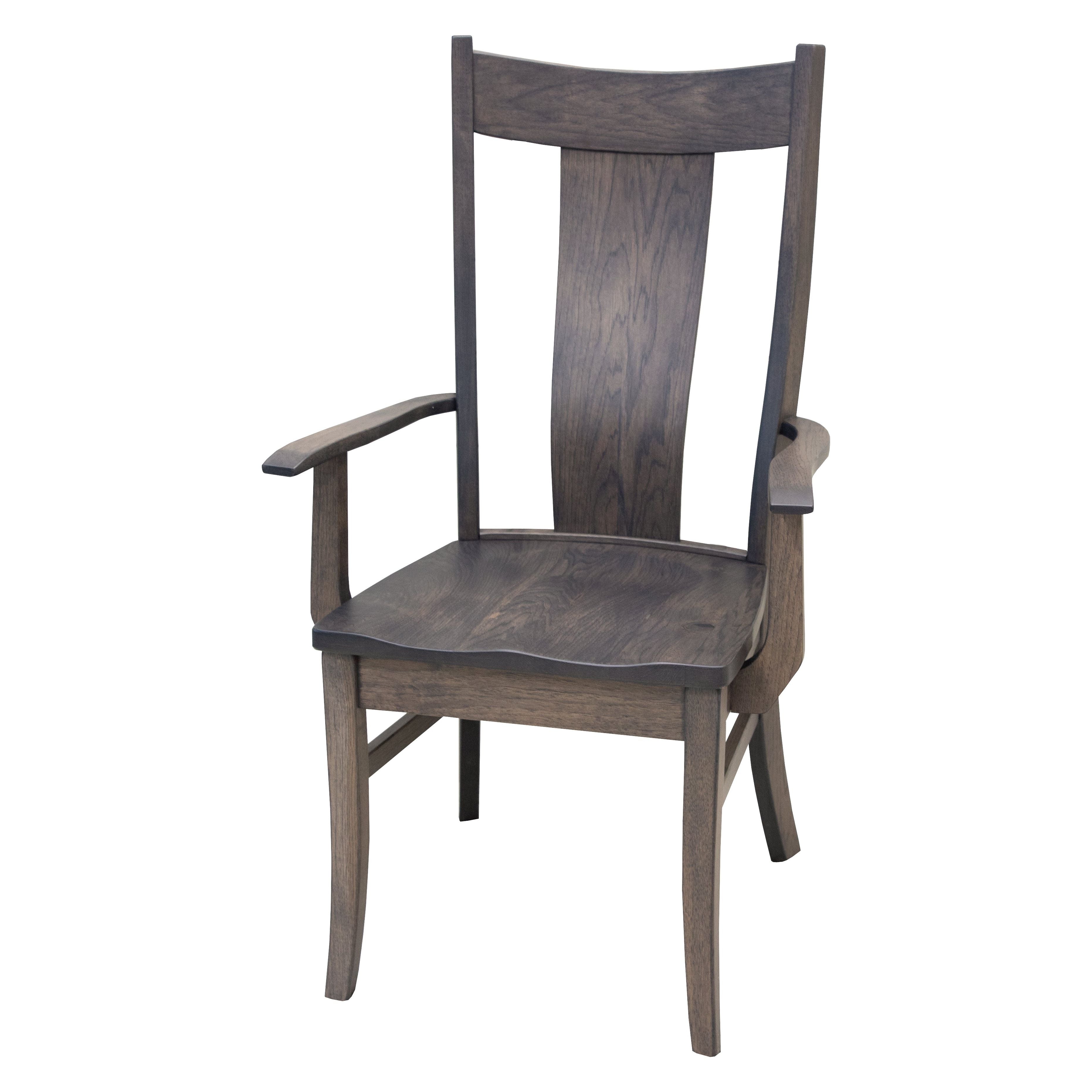 Eagle Arm Dining Chair with Wrought Iron