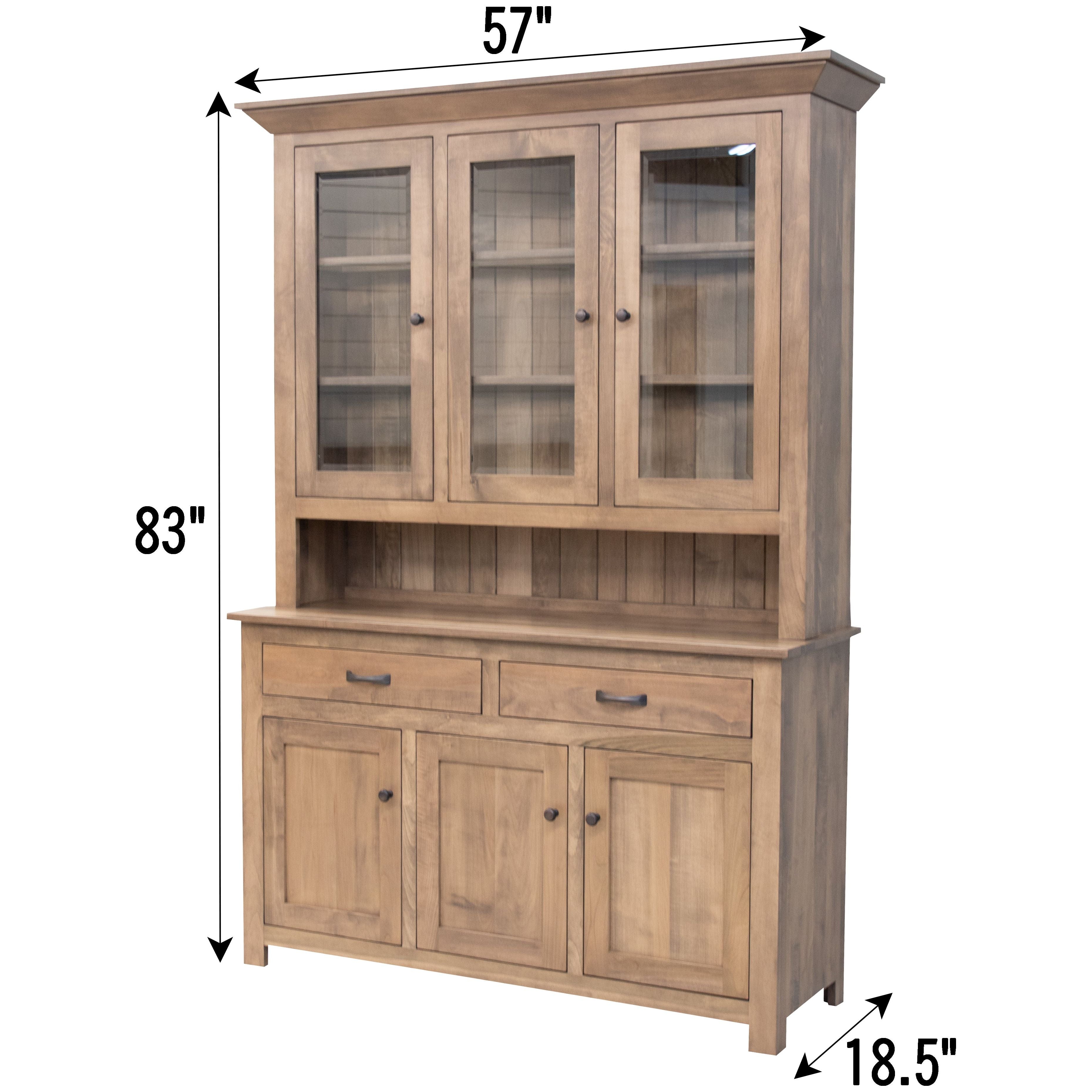 Easton Shaker Maple Wood Hutch | HC