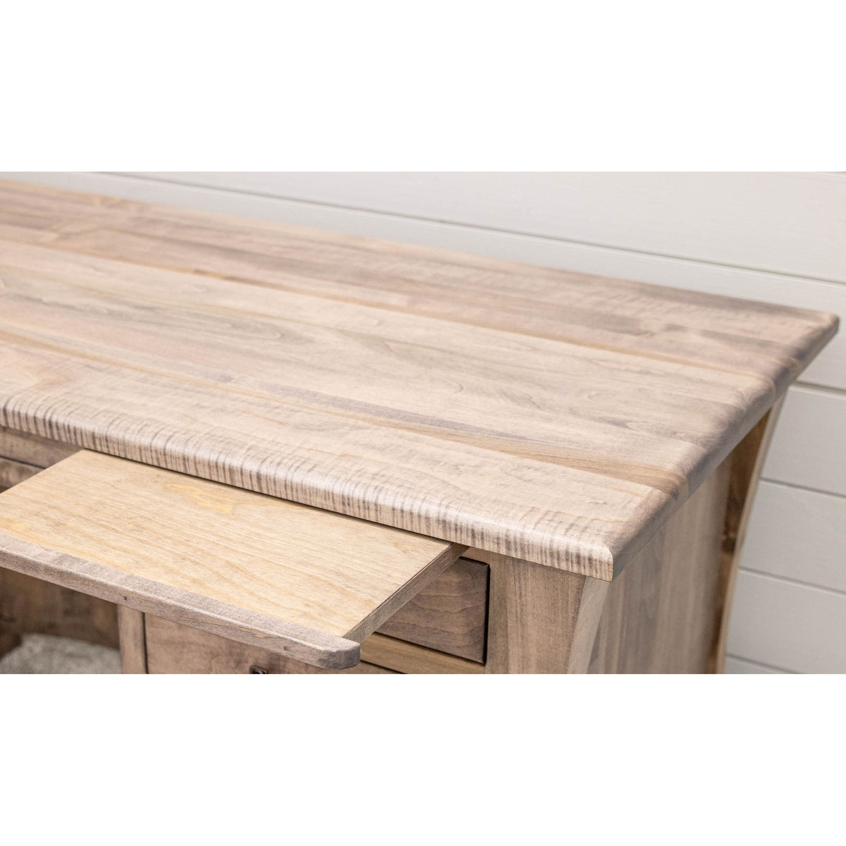 Brooklyn Maple Wood L Desk | DU