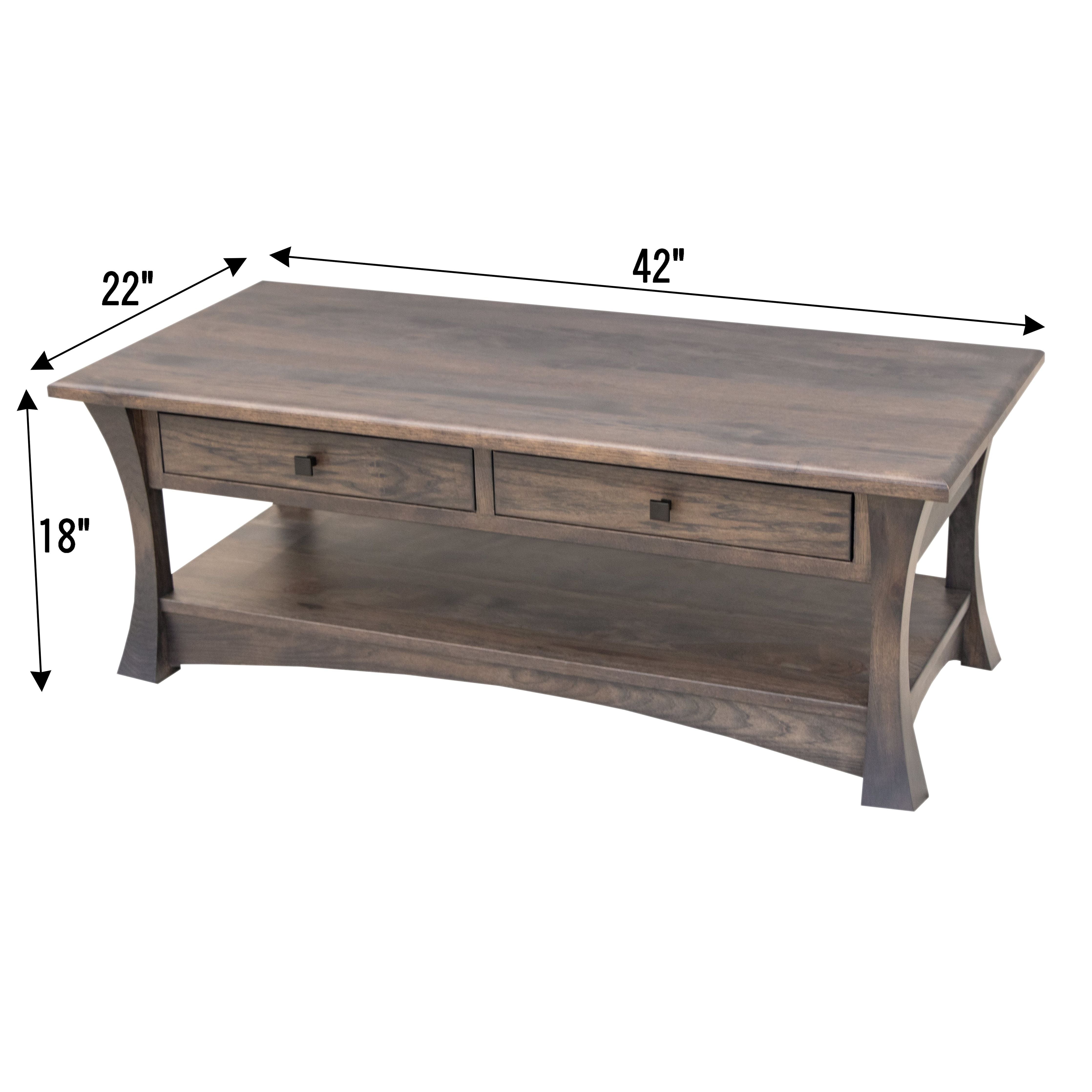 Brooklyn Rectangle Open Coffee Table