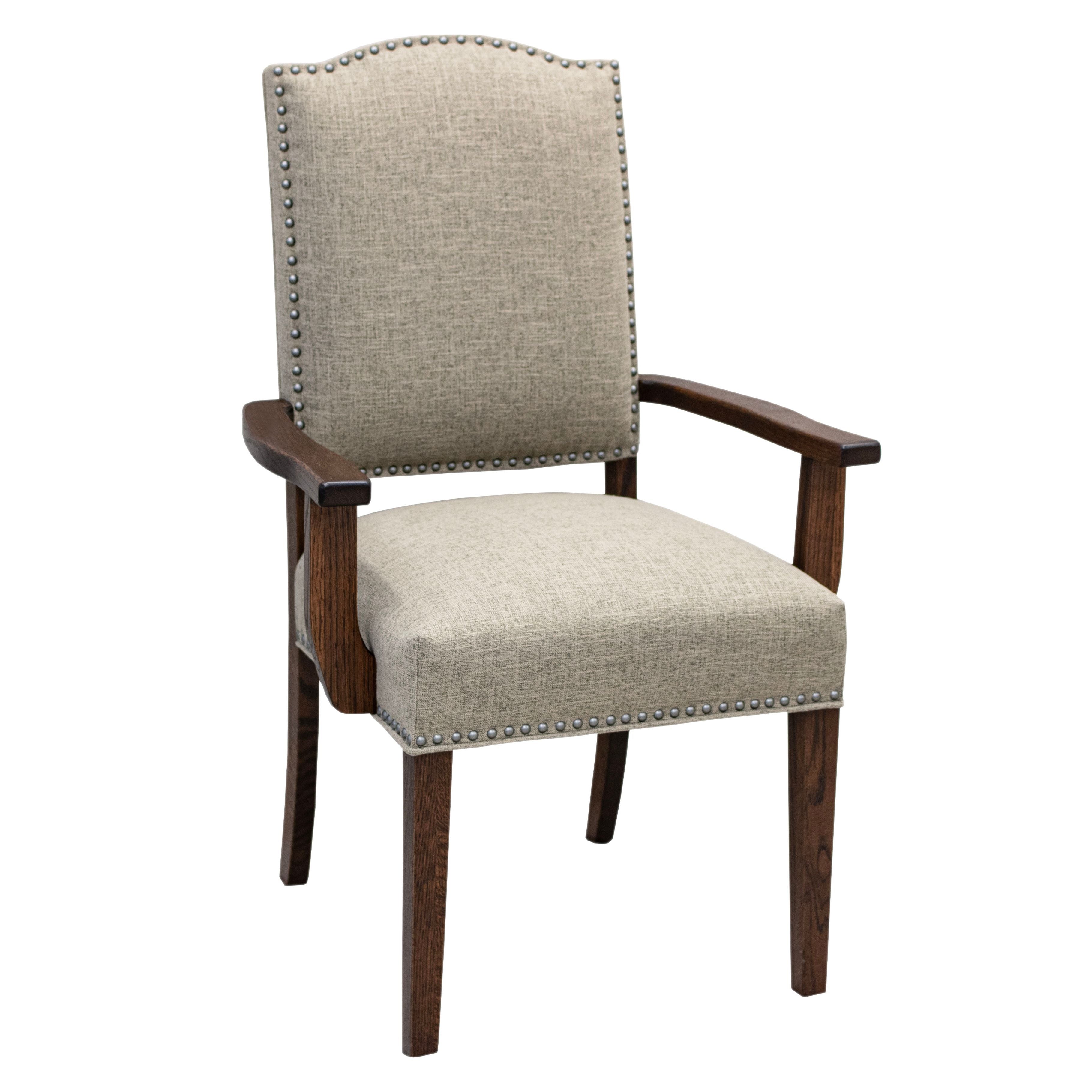 Upholstered Dining Room Arm Chairs