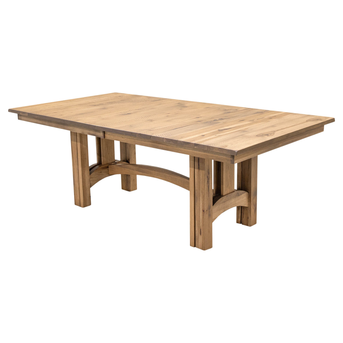 Shaker Hill Extra Large Hickory Wood Dining Table | WB