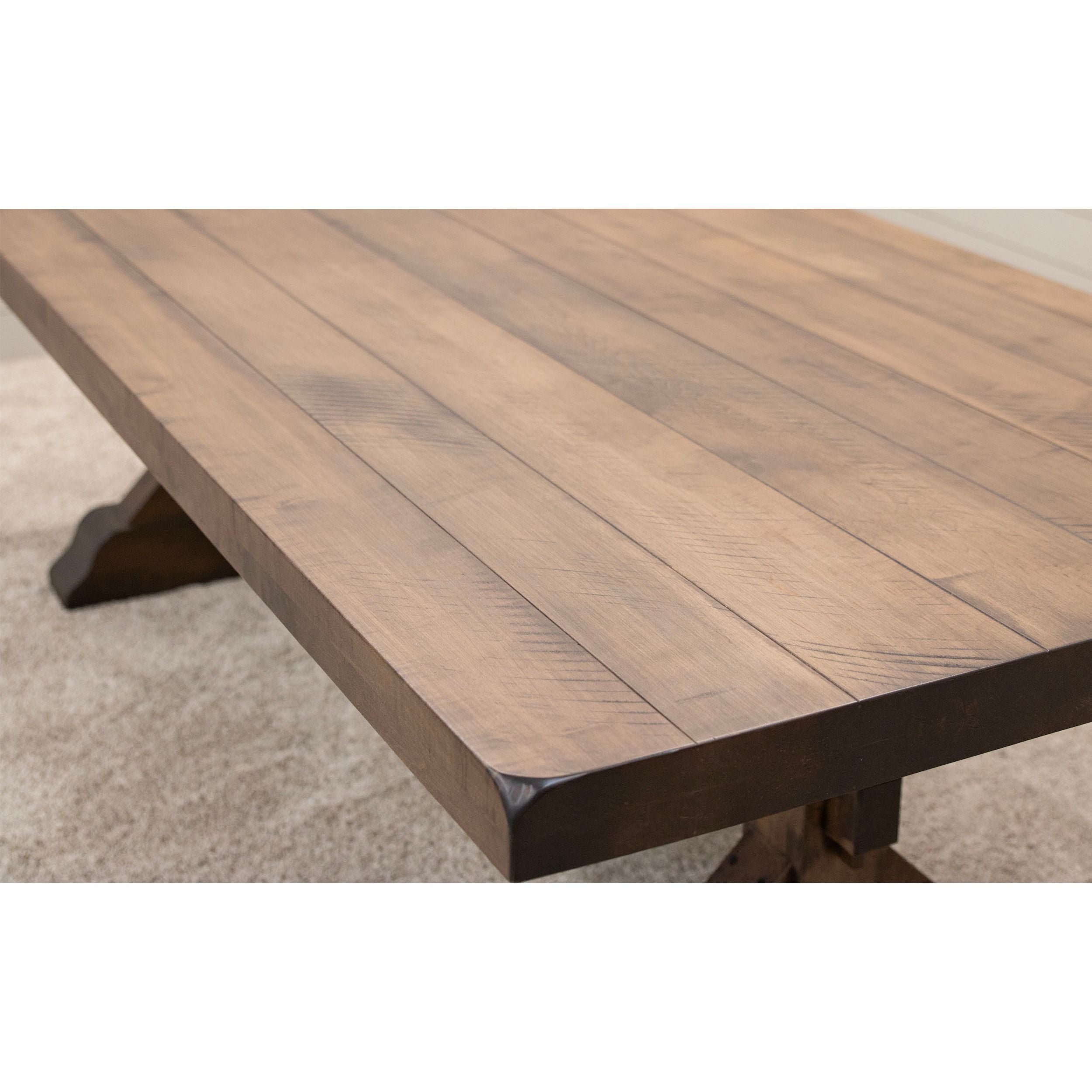 42x98 Farmhouse Trestle Dining Table