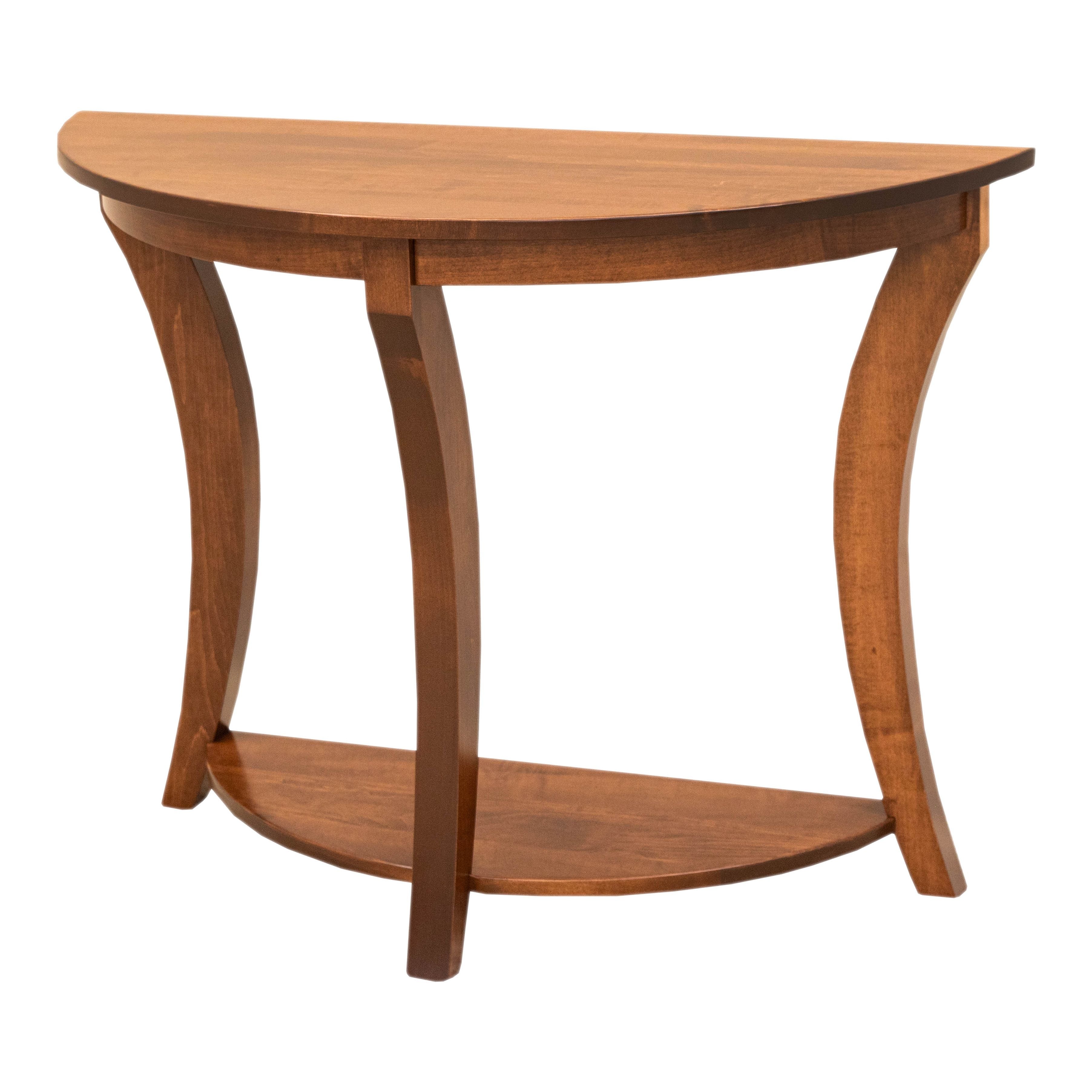 Half Moon Maple Wood Foyer Table | BOS