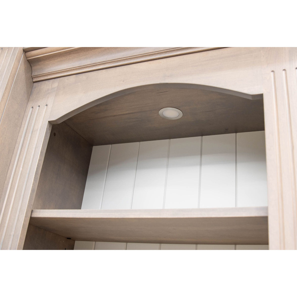 Hampton White & Wood Entertainment Center | M-VD&DW
