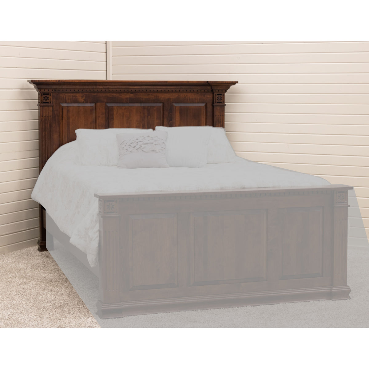 Heirloom Full Maple Wood Storage Platform Bed | ASB