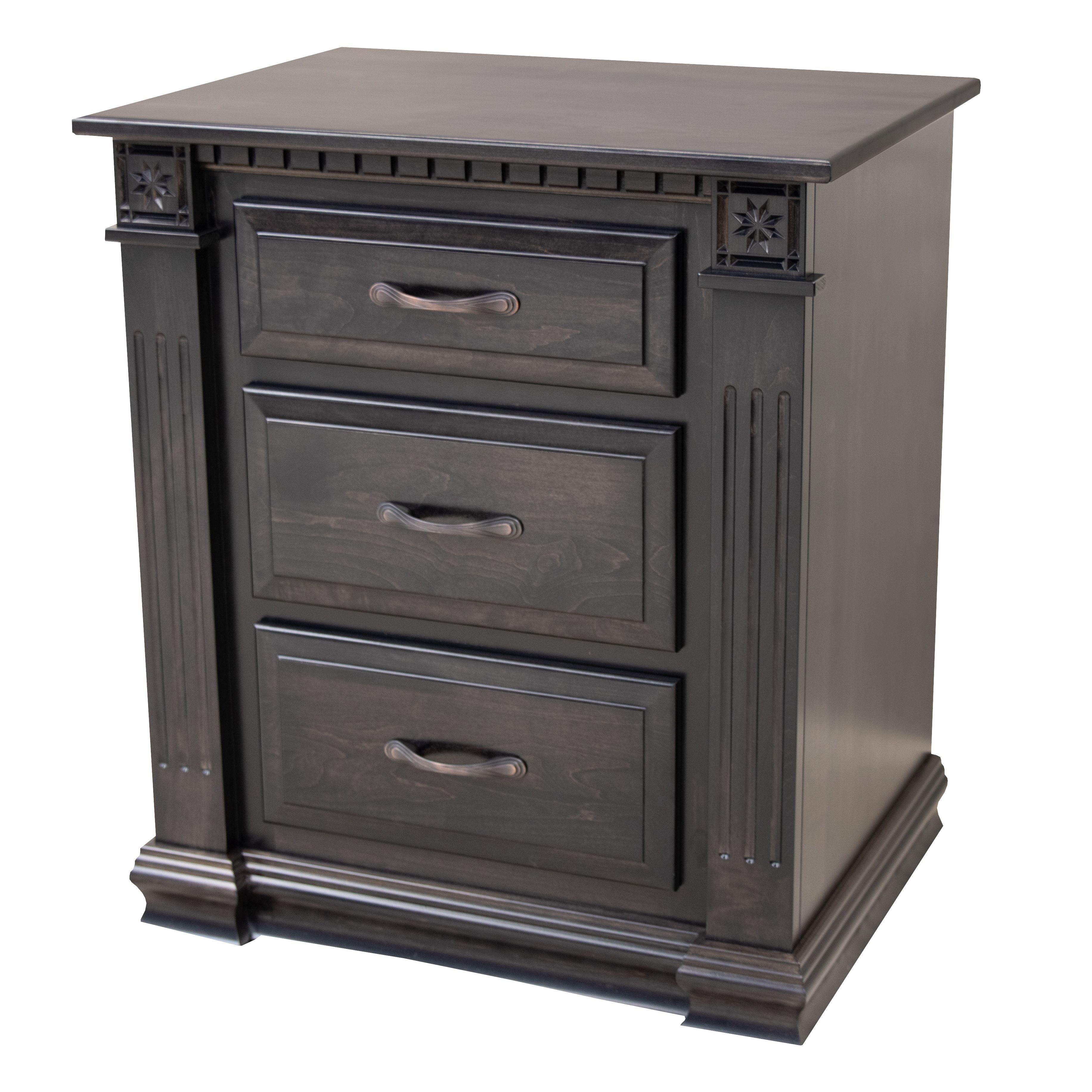 Heirloom 3-Drawer Nightstand