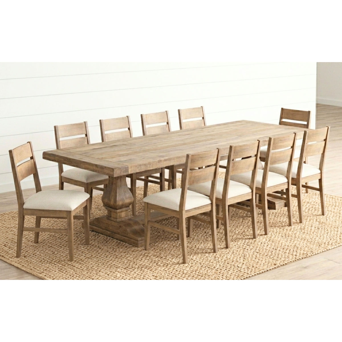 Large Dining Tables | 10 Seater Dining Table | Dutch Craft
