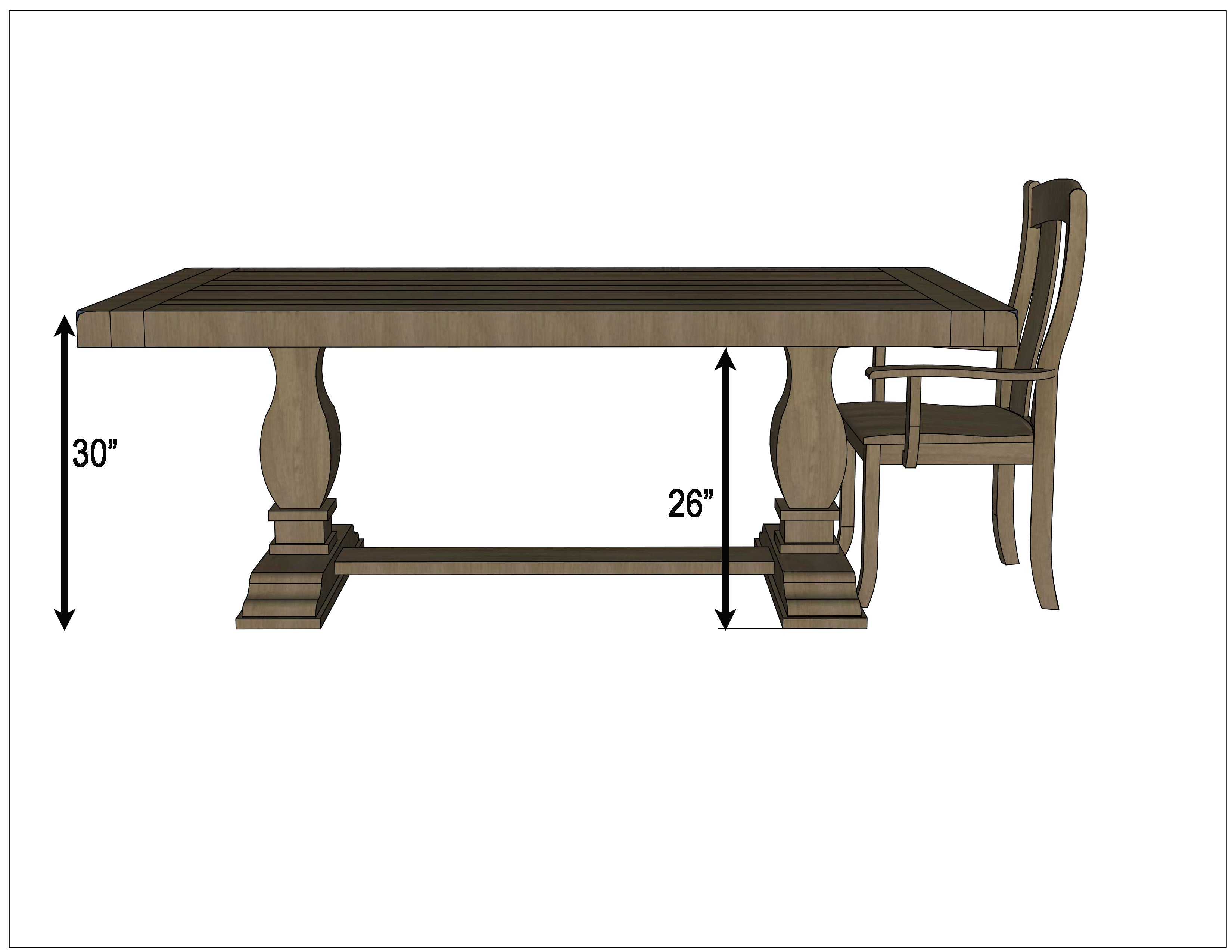 Hillside Black & Wood Extending Dining Table | Maple & Cherry Wood