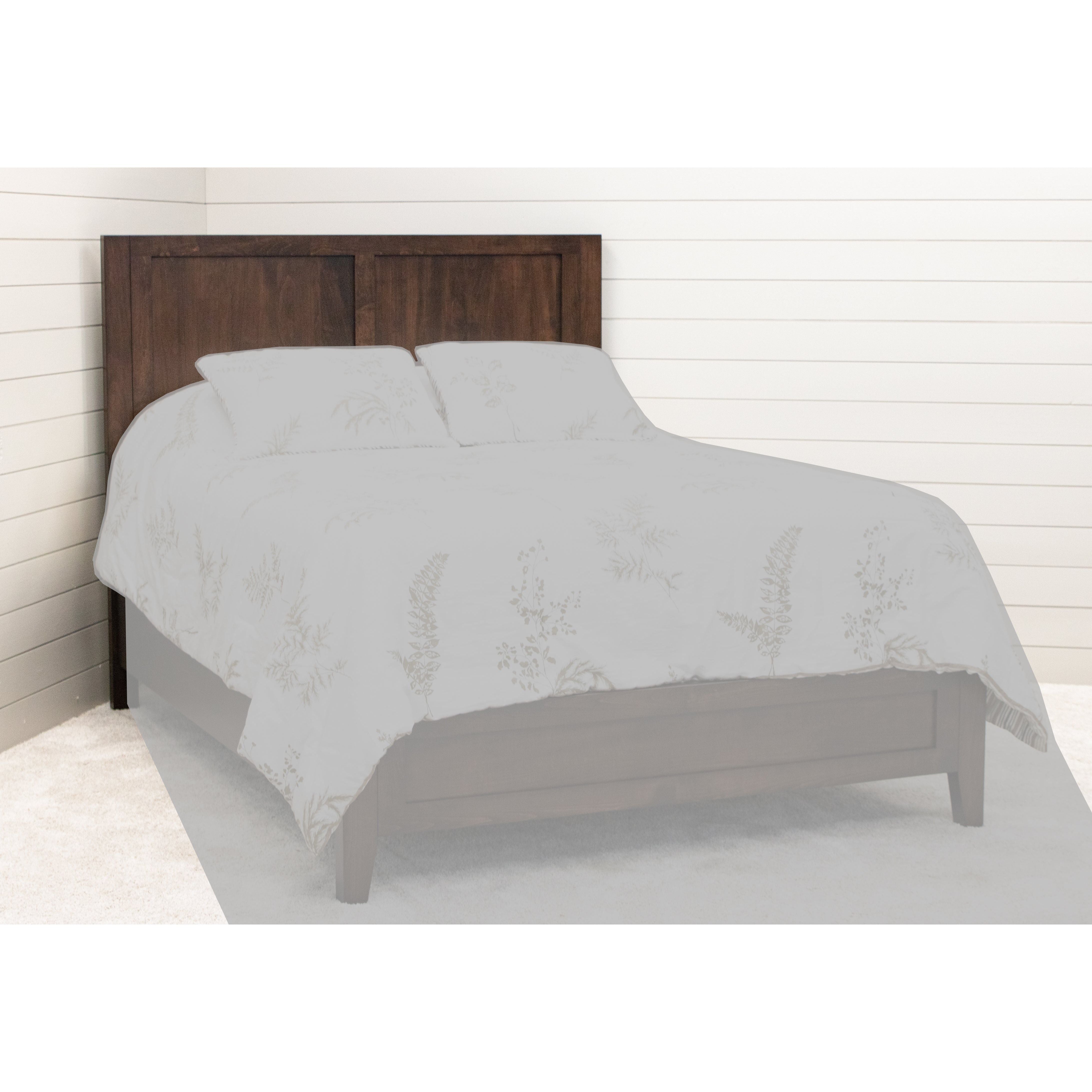 Hilton Solid Wood Panel Headboard Only