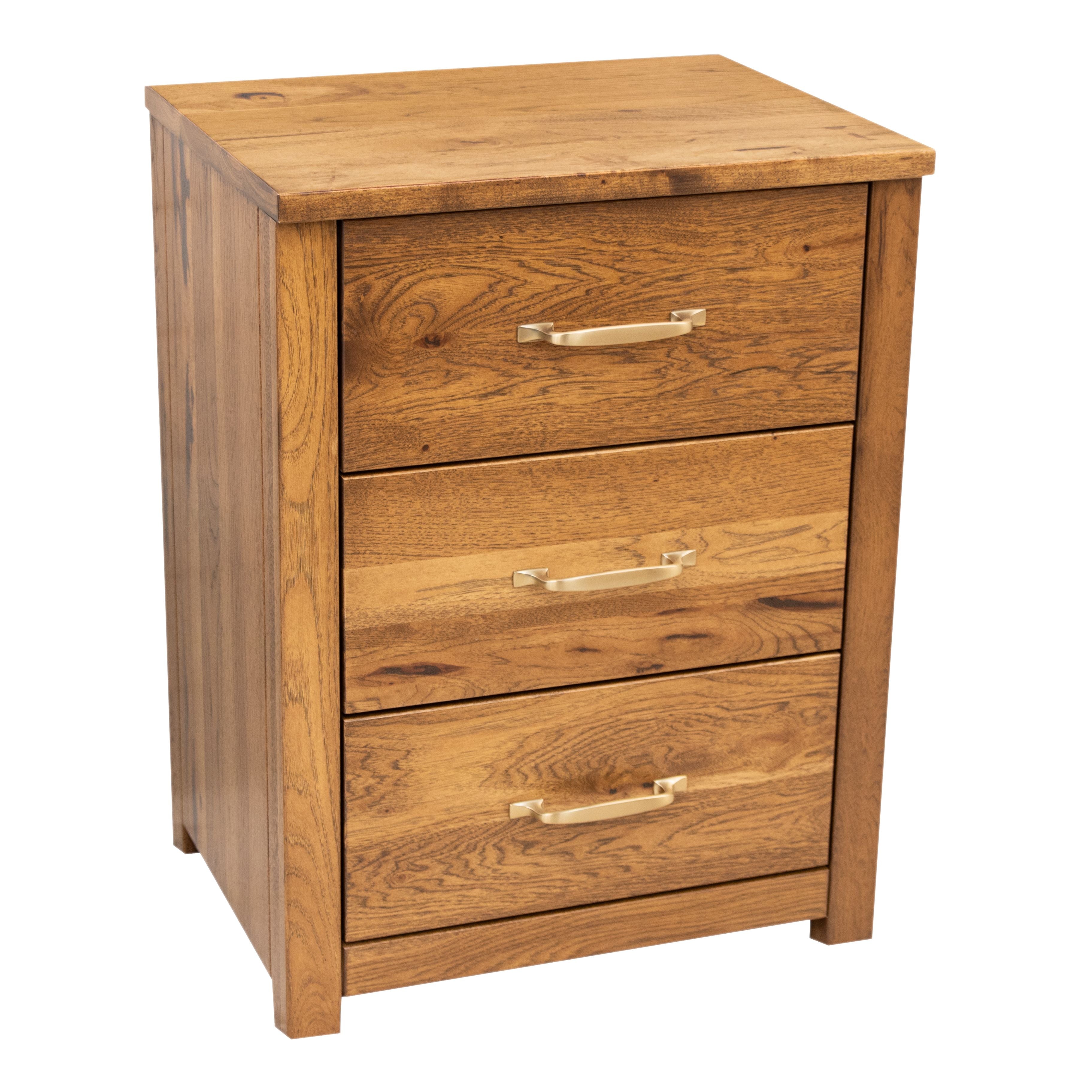 Hudson 3-Drawer Nightstand