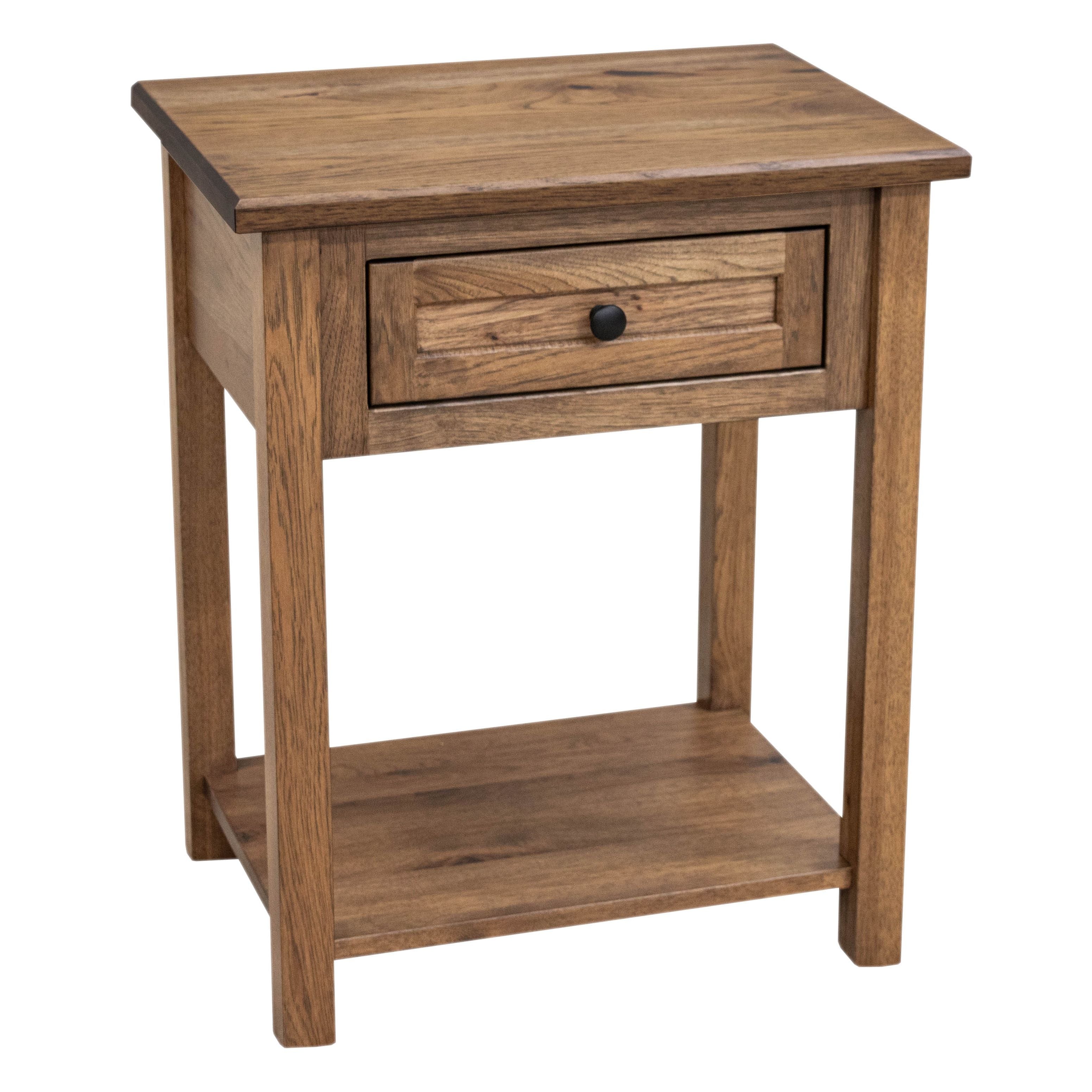 Jackson 1-Drawer, Open Nightstand