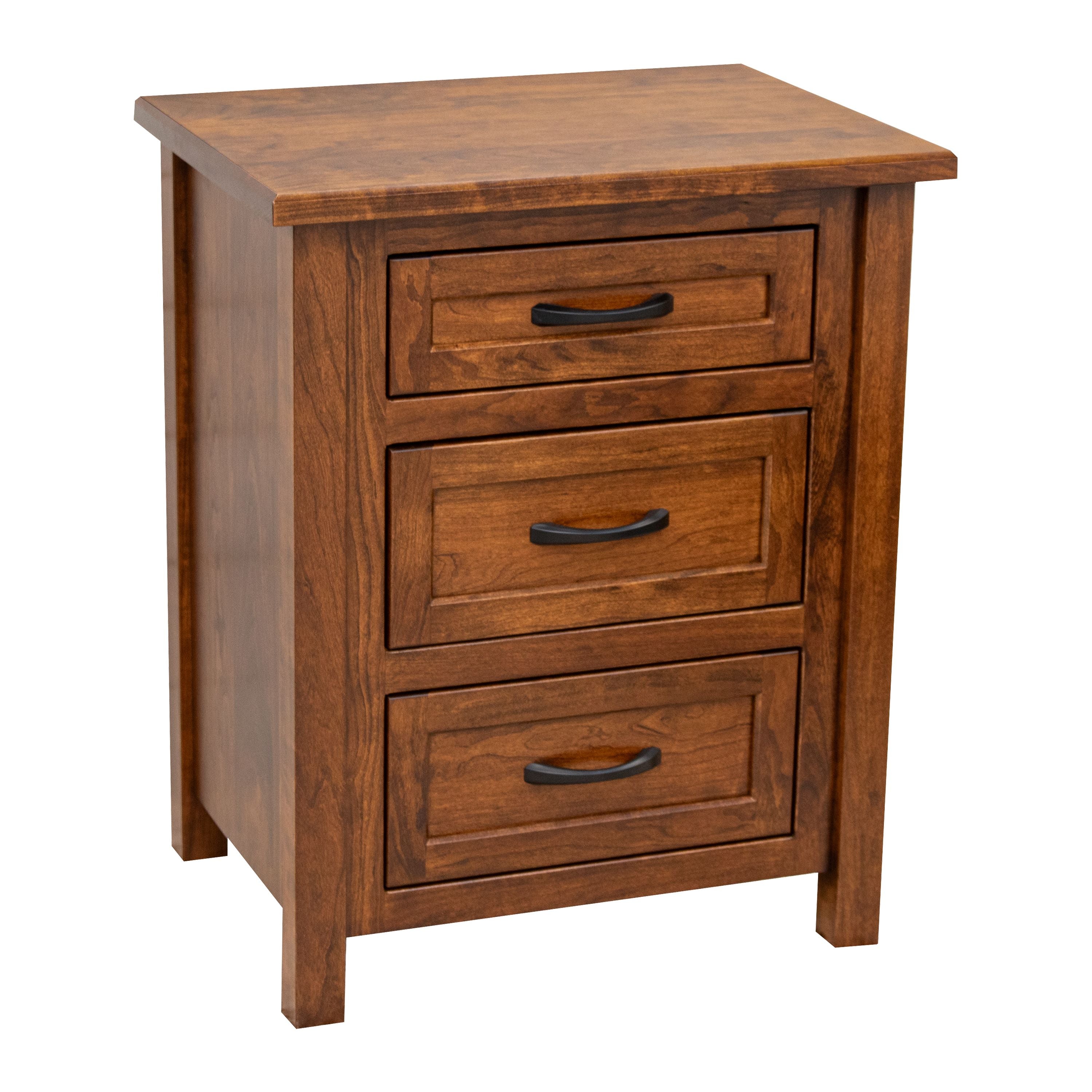 Jackson 3-Drawer Nightstand