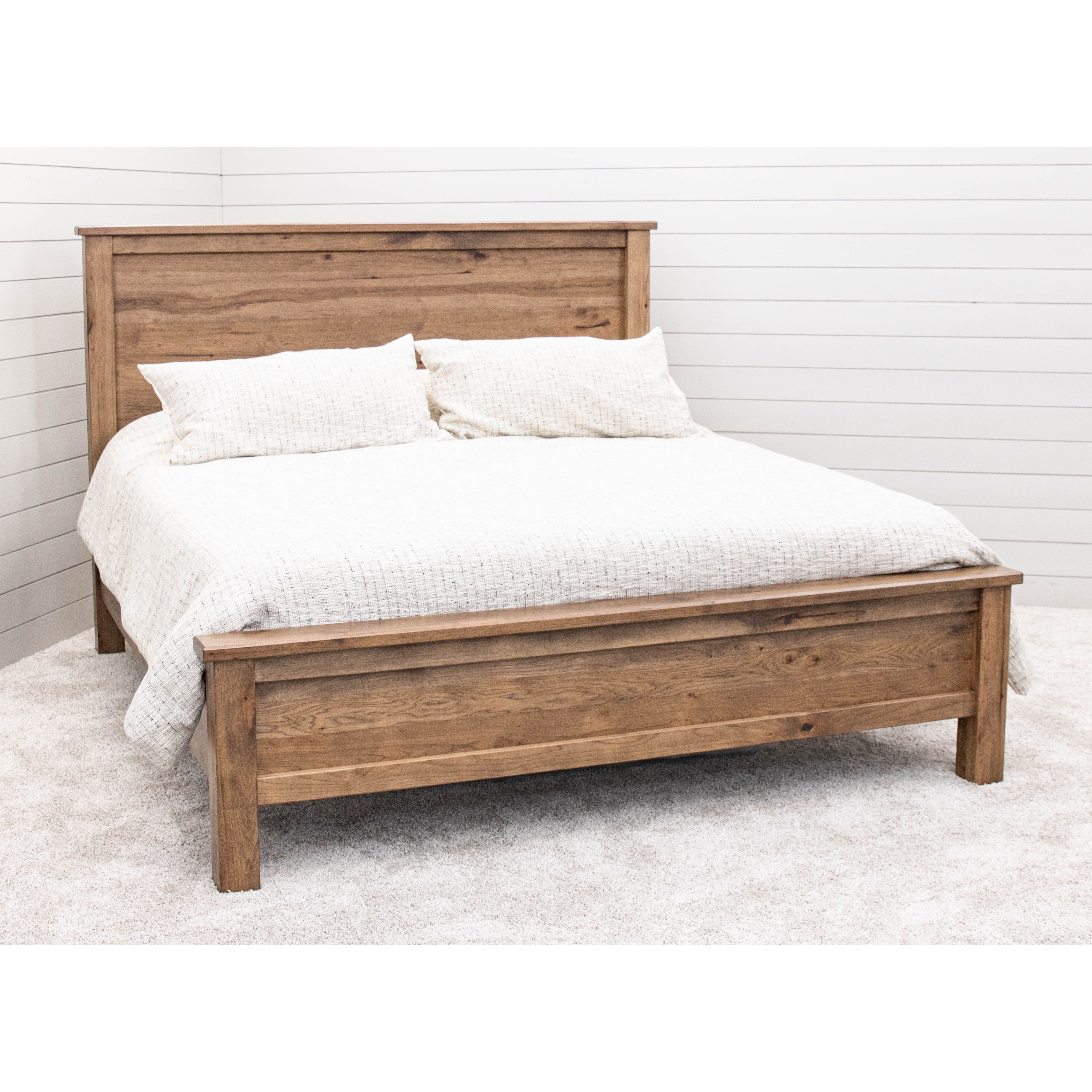 Jackson Wood Panel Bed