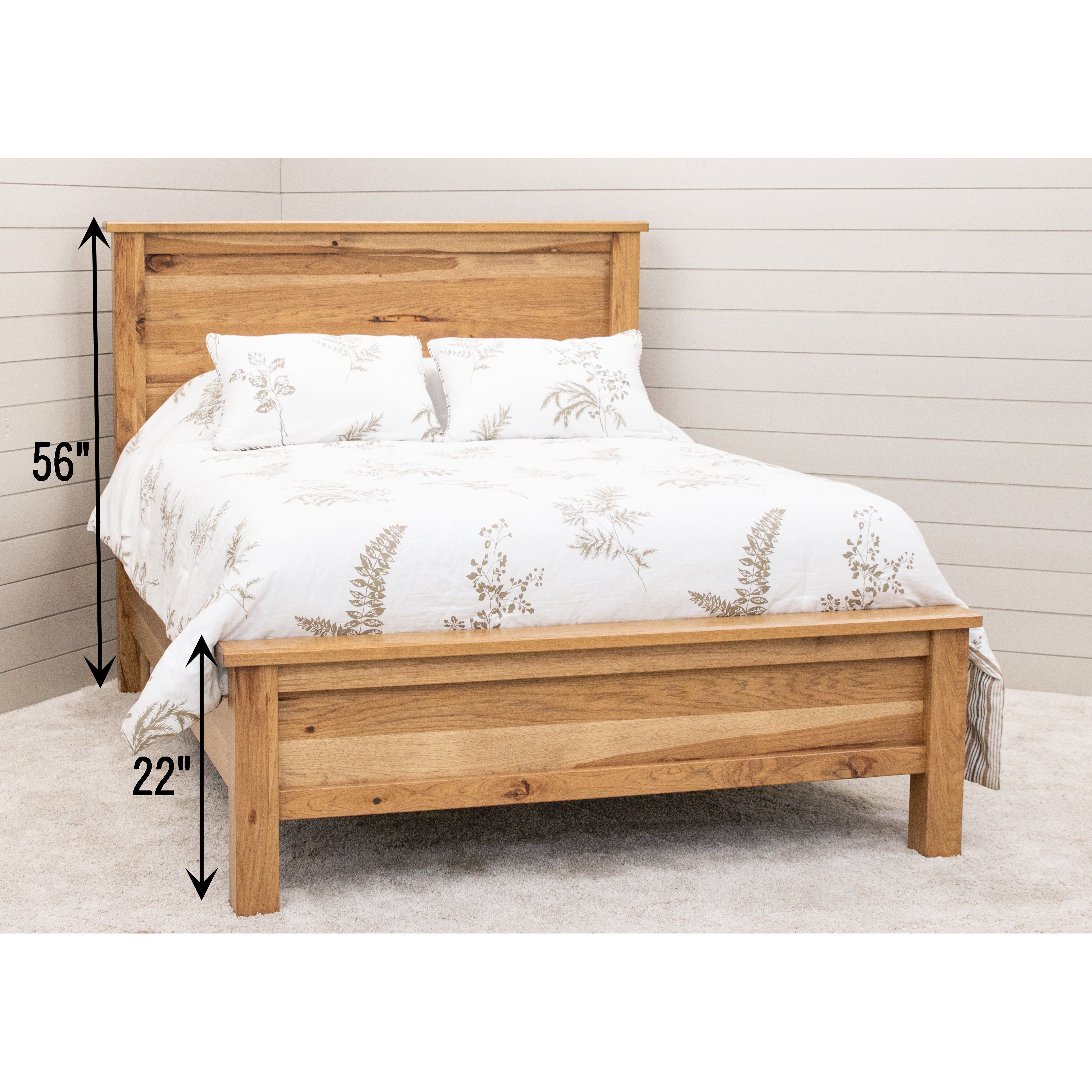 Jackson Wood Panel Bed