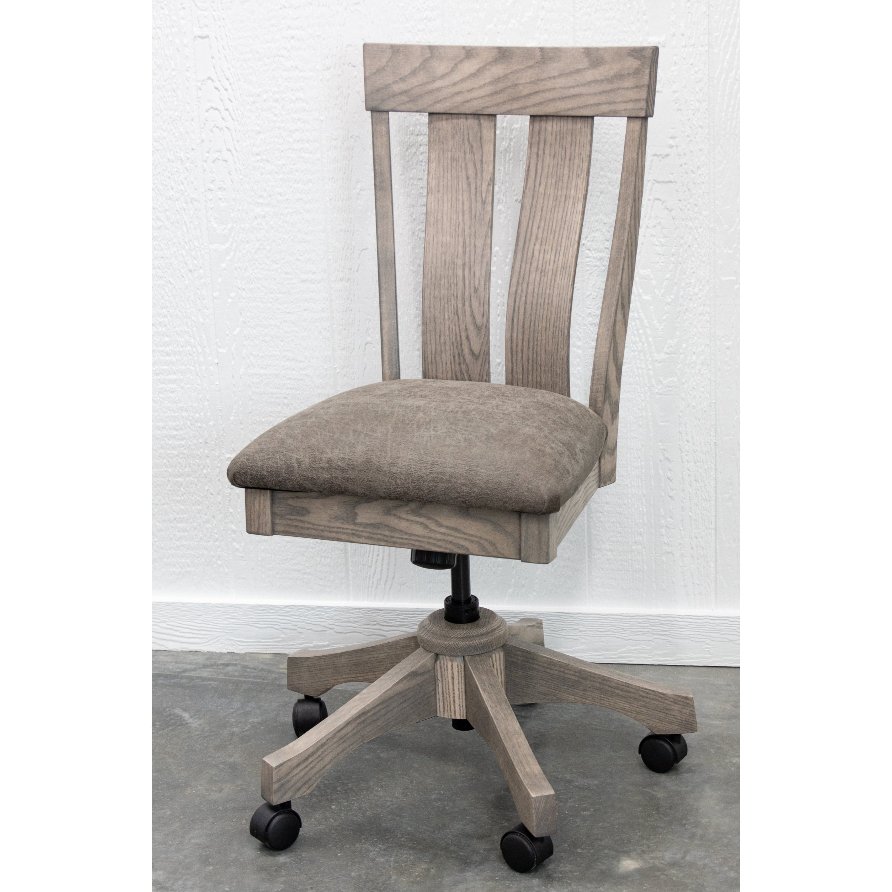 Kinglet Desk Chair w/ Fabric Seat