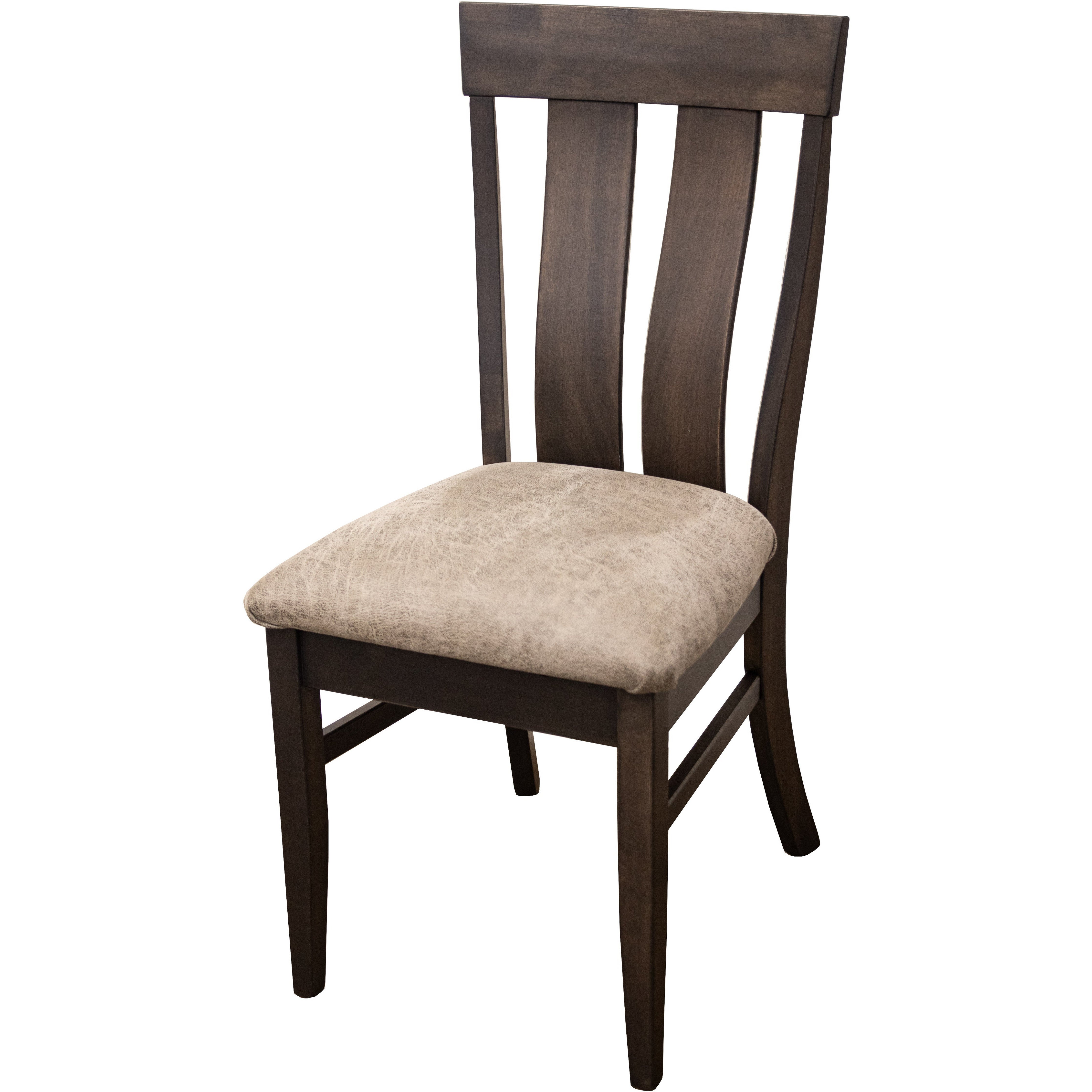 Kinglet Side Chair with Faux Leather Seat