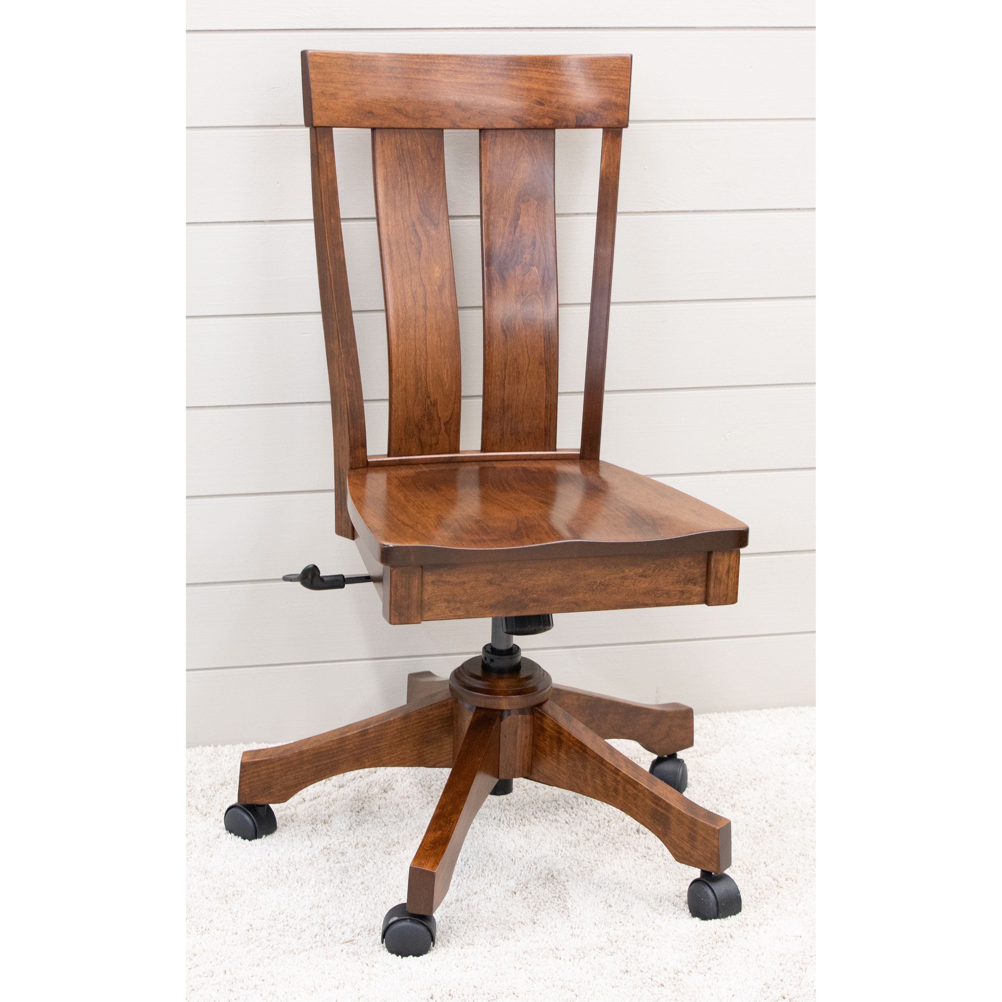 Kinglet Cherry Wood Office Chair