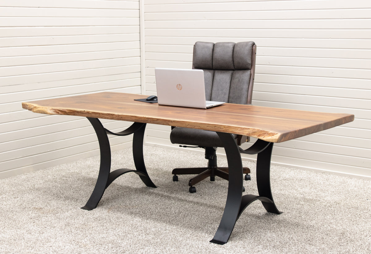 Live Edge Desks | Live Edge Office Desk | Dutch Craft