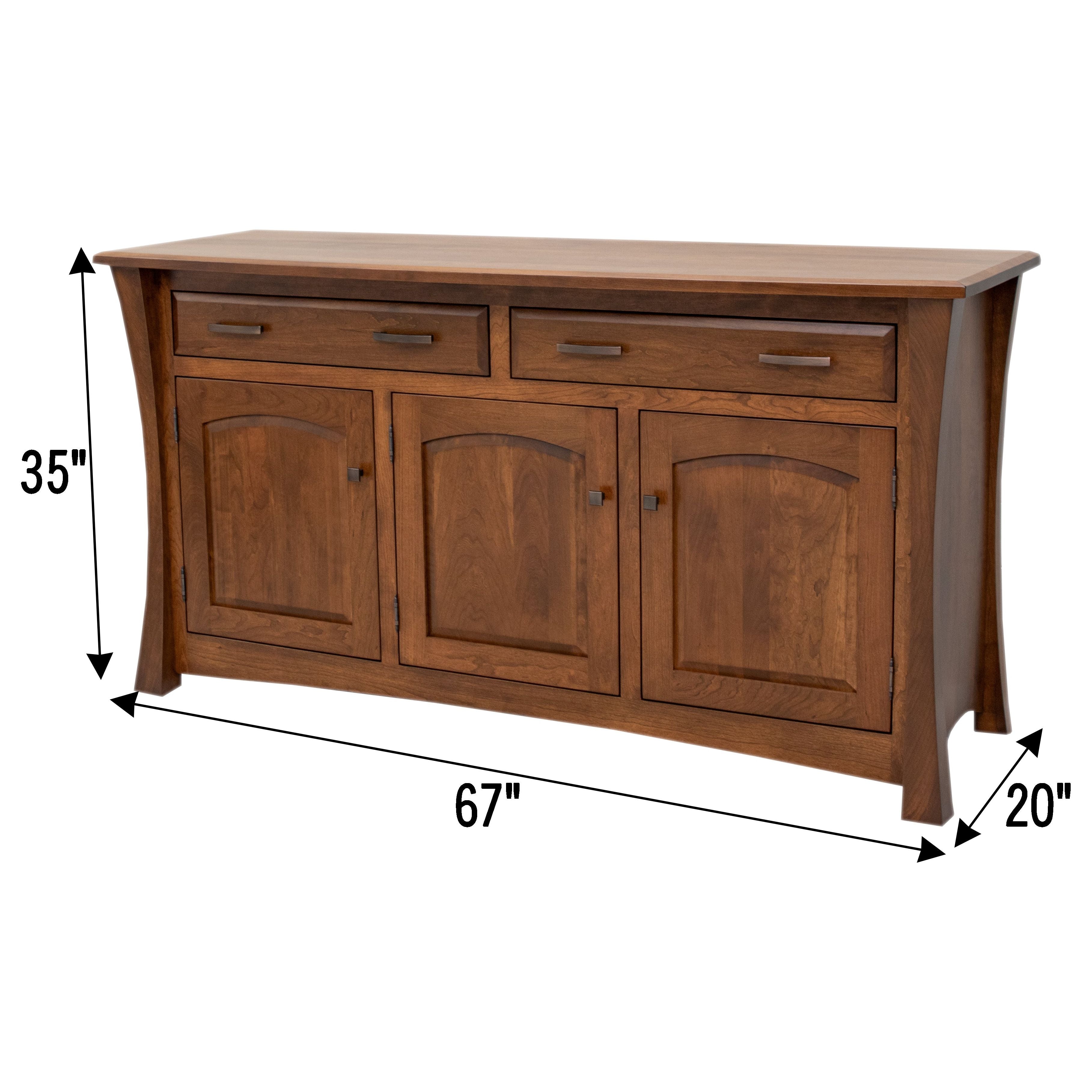 Manhattan Cherry Wood Buffet | ASB