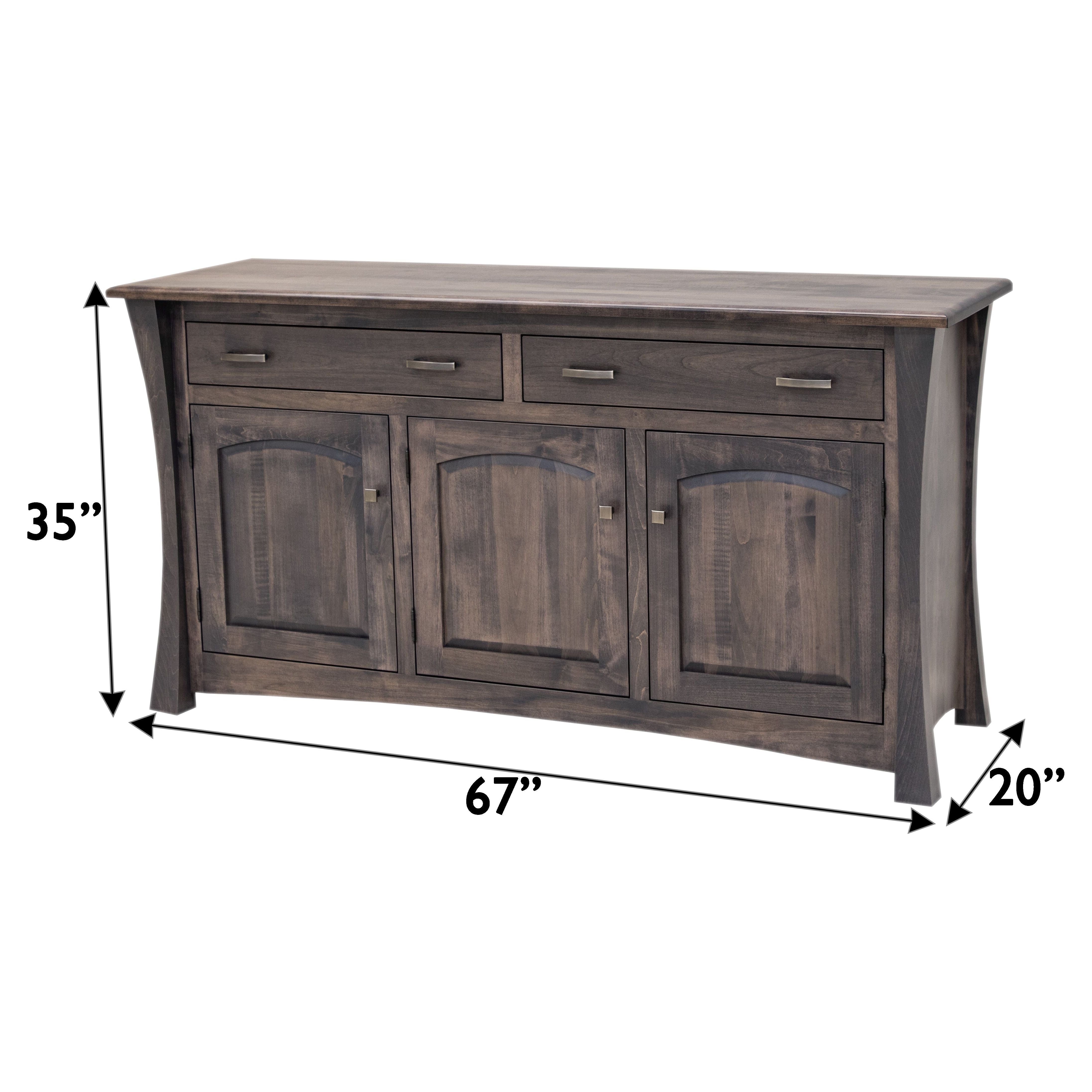 Manhattan Maple Wood Buffet | GS