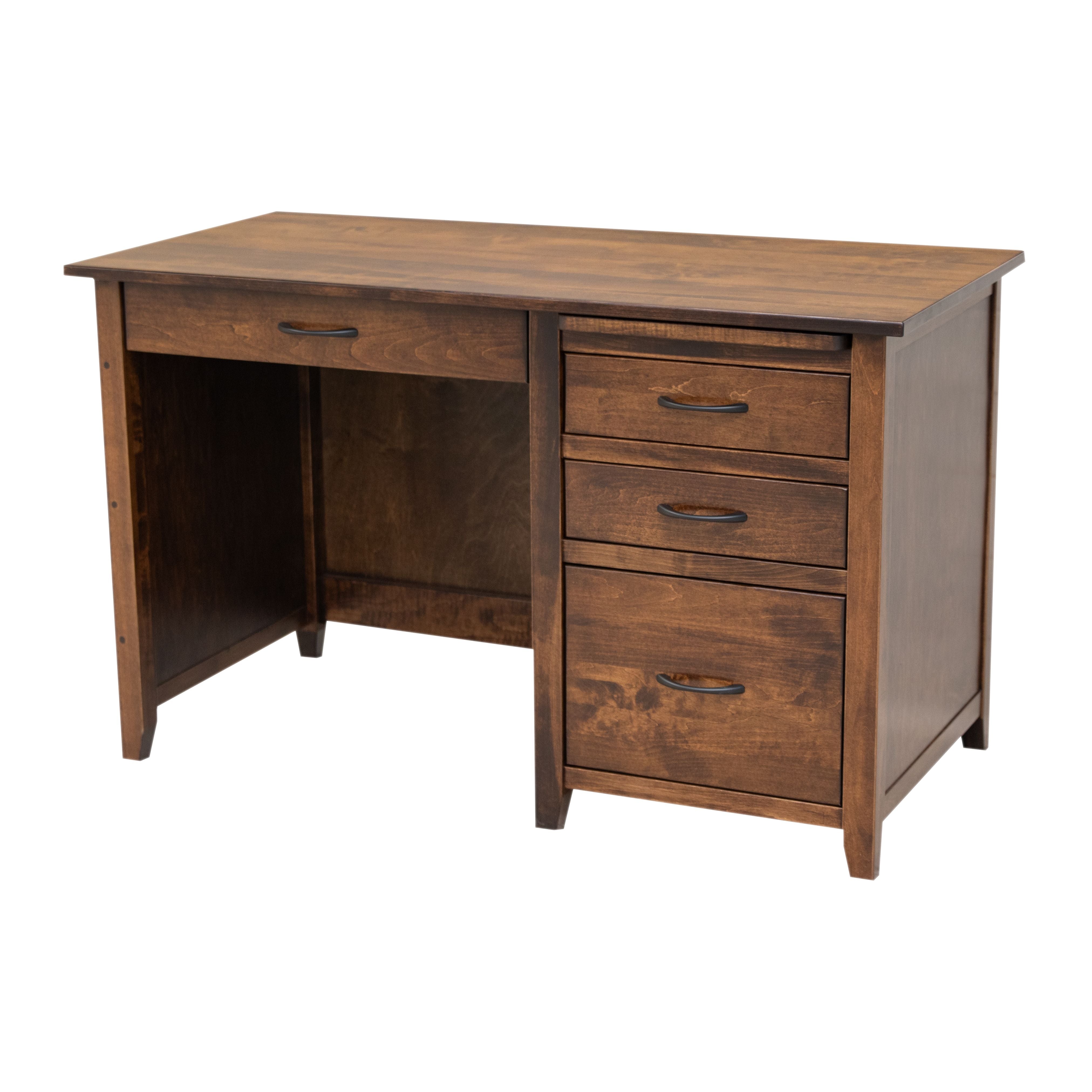 Manhattan Small Maple Wood Desk | ASB