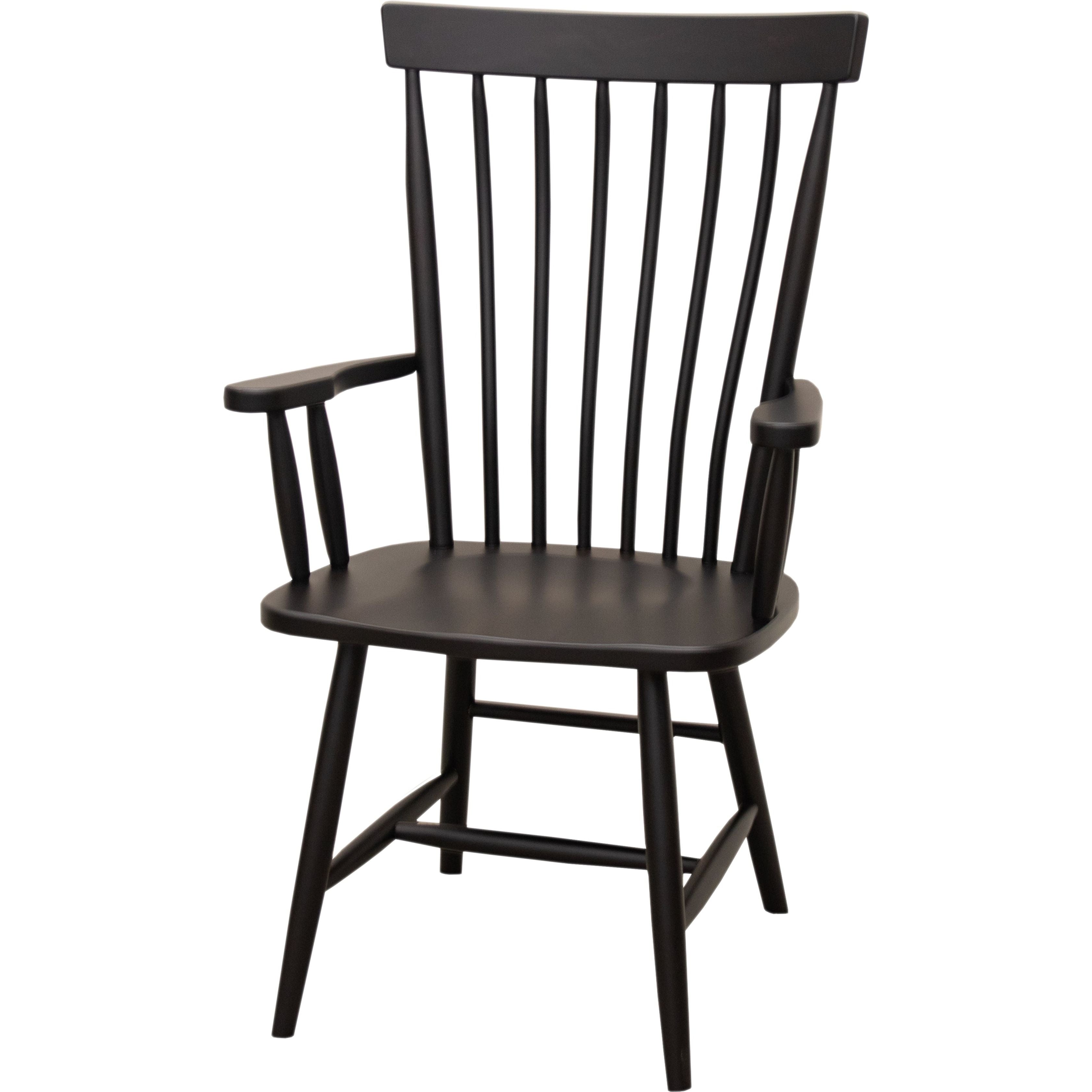 Millcreek Black Windsor Arm Dining Chair