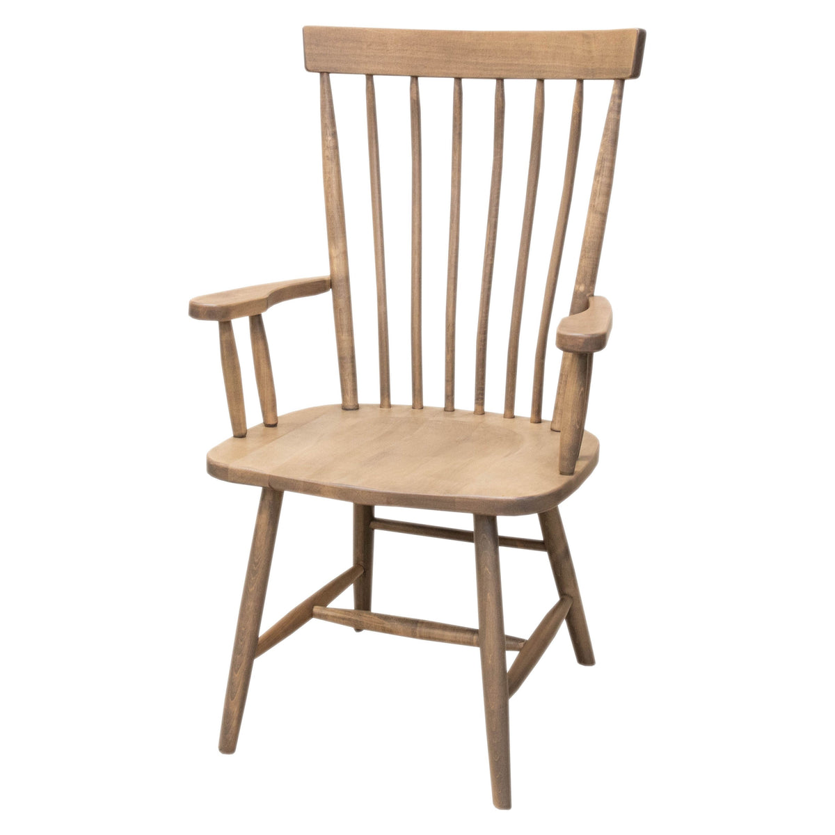 Millcreek Windsor Maple Wood Arm Dining Chair | DS
