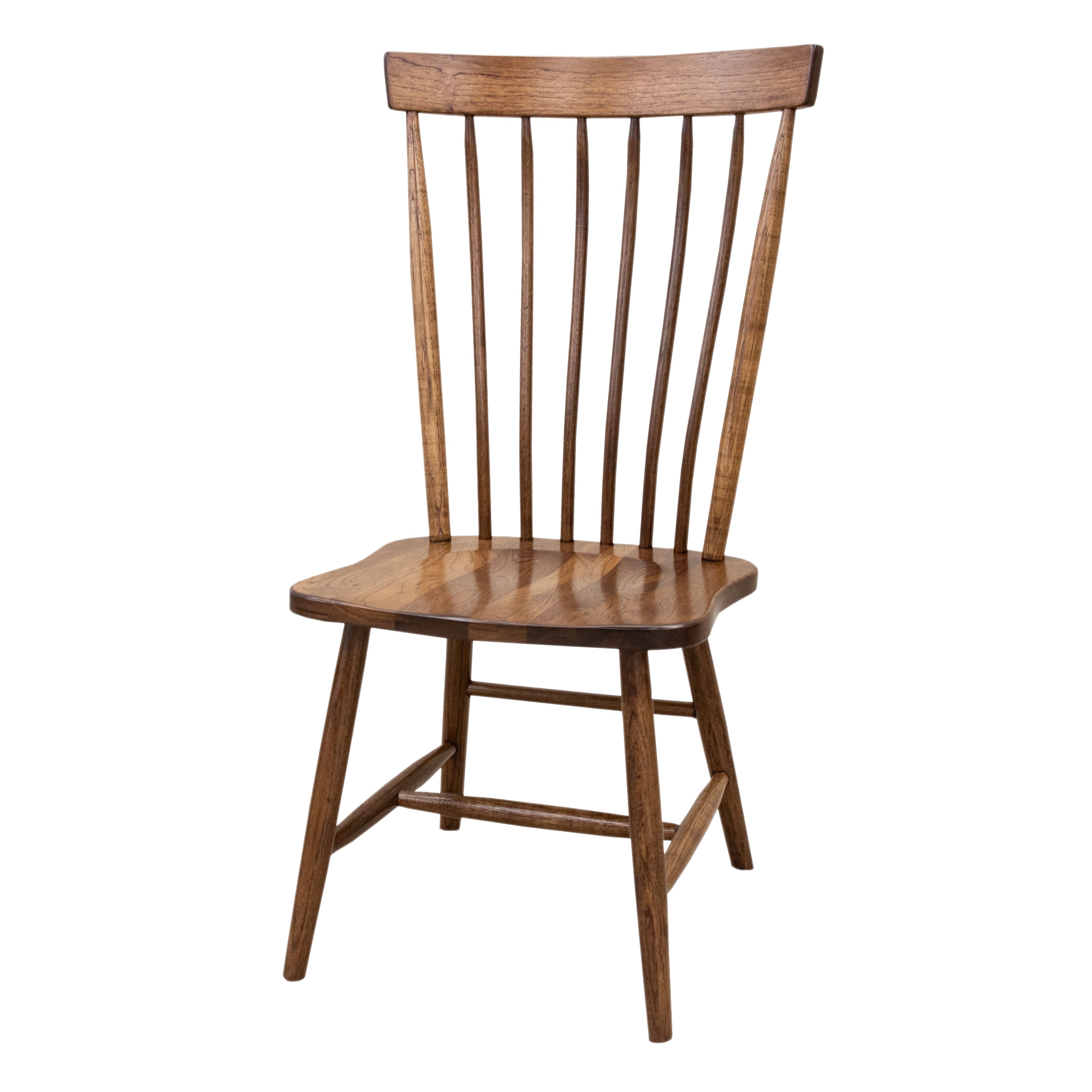 Millcreek Windsor Solid Hickory Wood Side Chair | Asbury Color