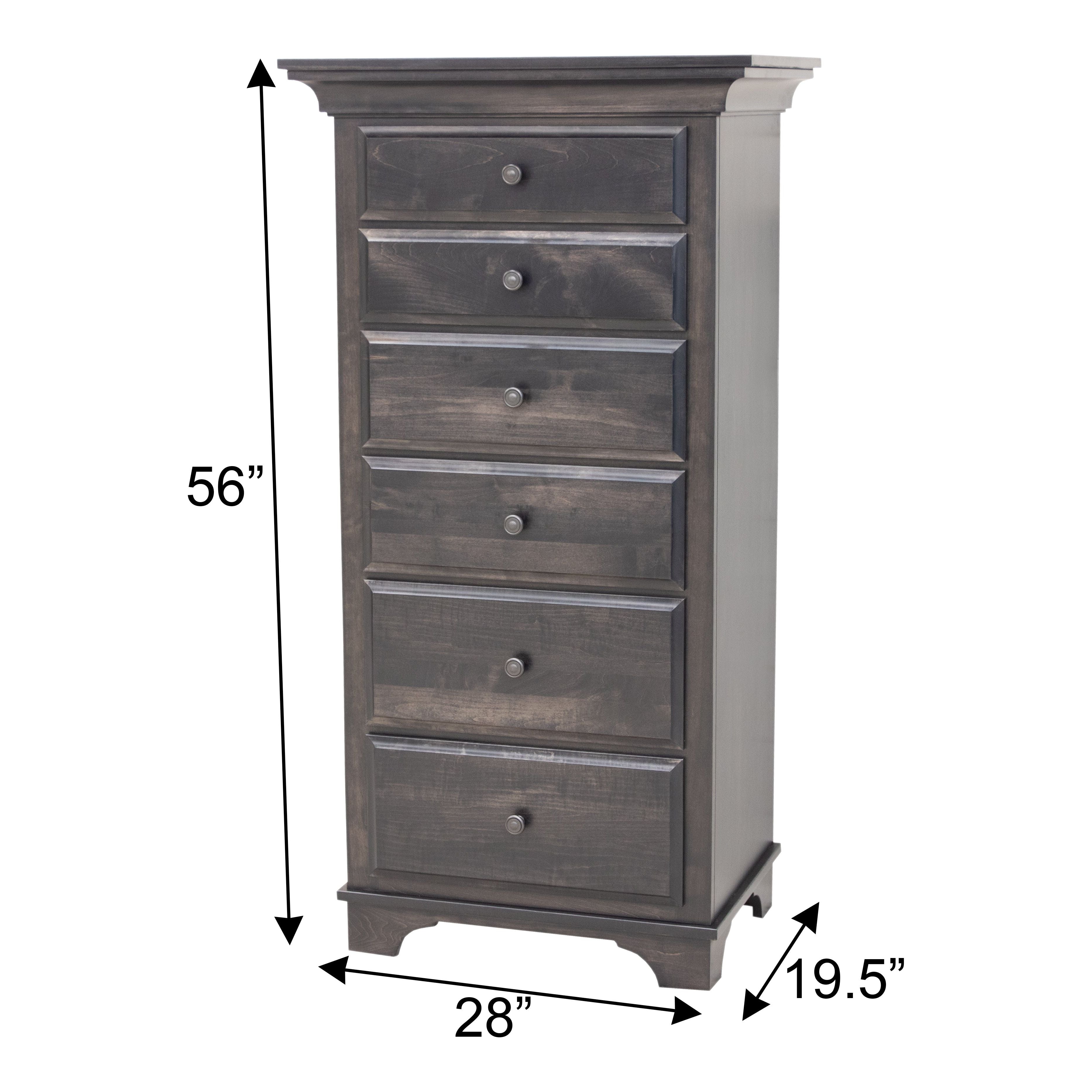 Miranda 6-Drawer Lingerie Dresser