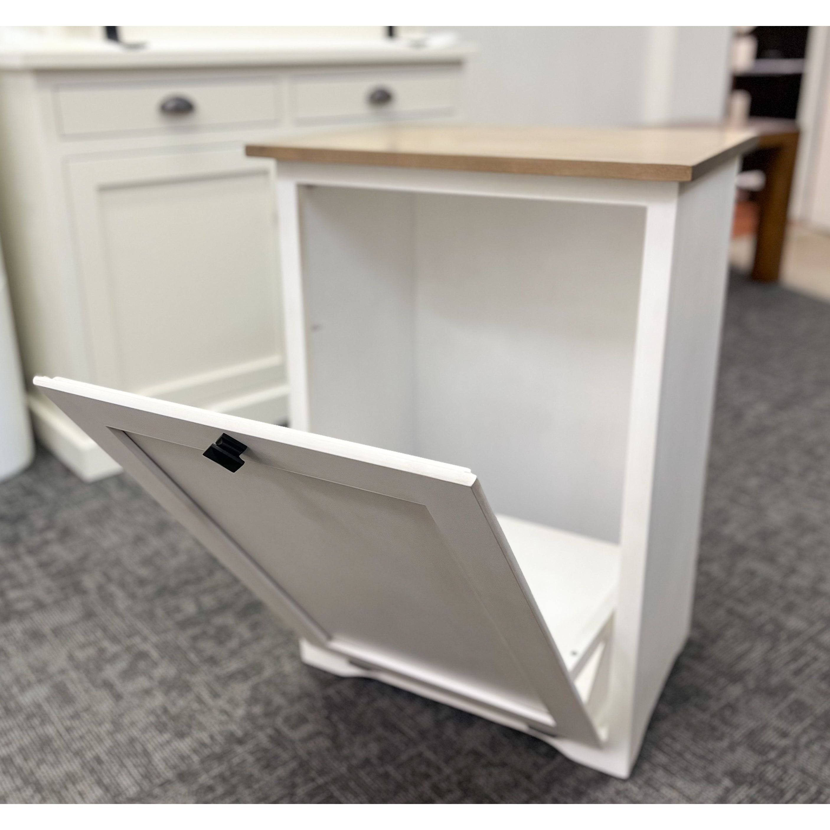 Mission Flat Top Trash Bin