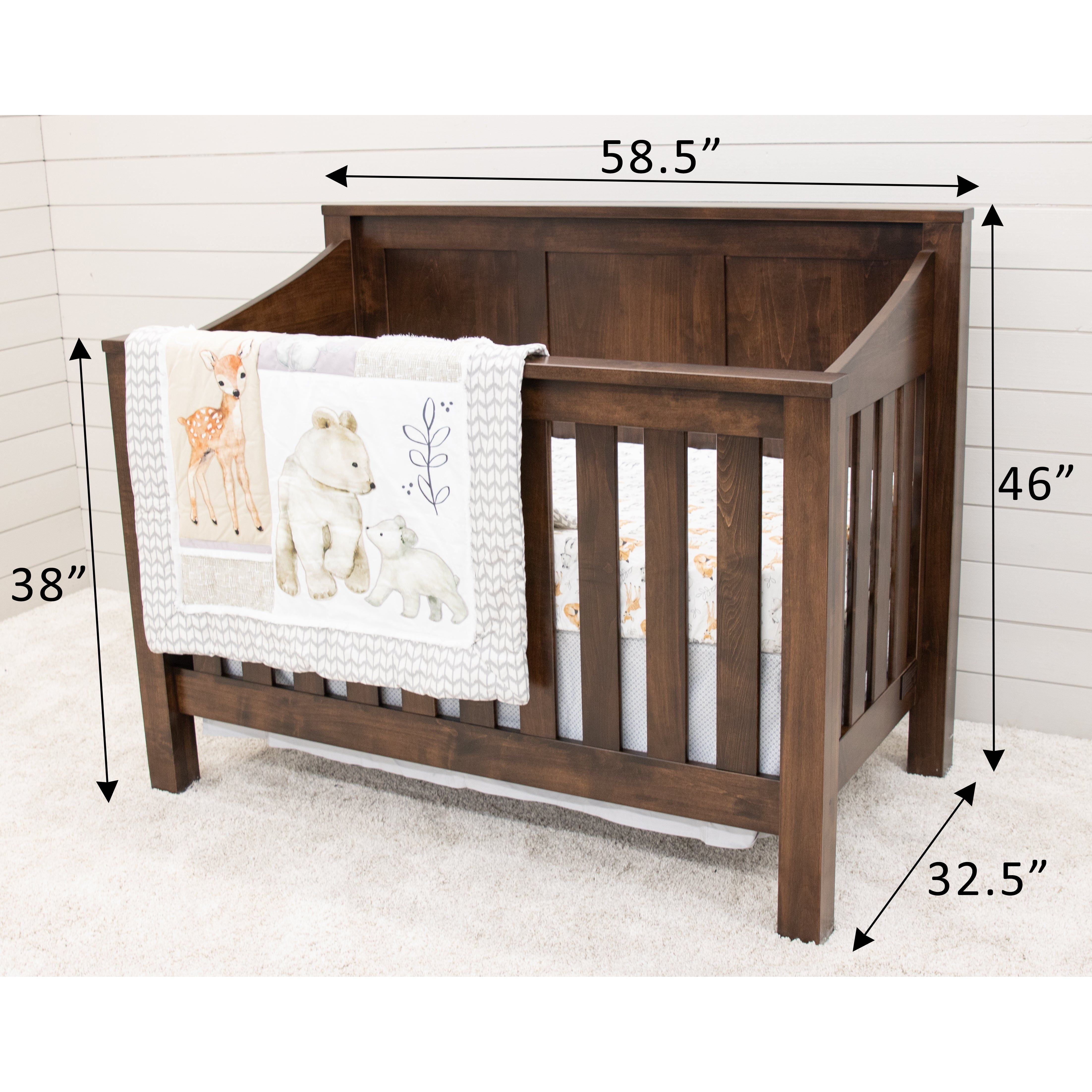 Mission Panel Convertible Crib