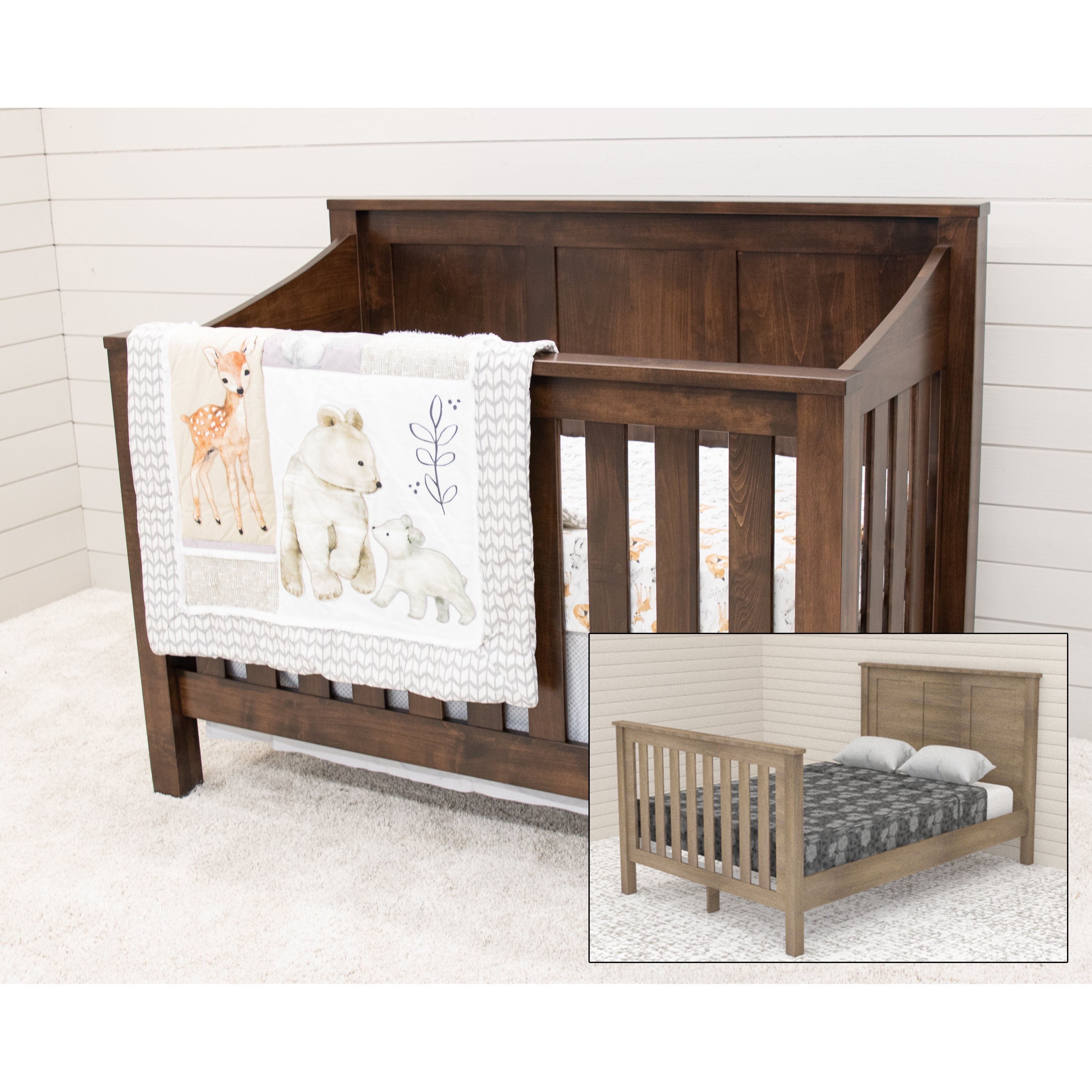 Mission Panel Convertible Crib