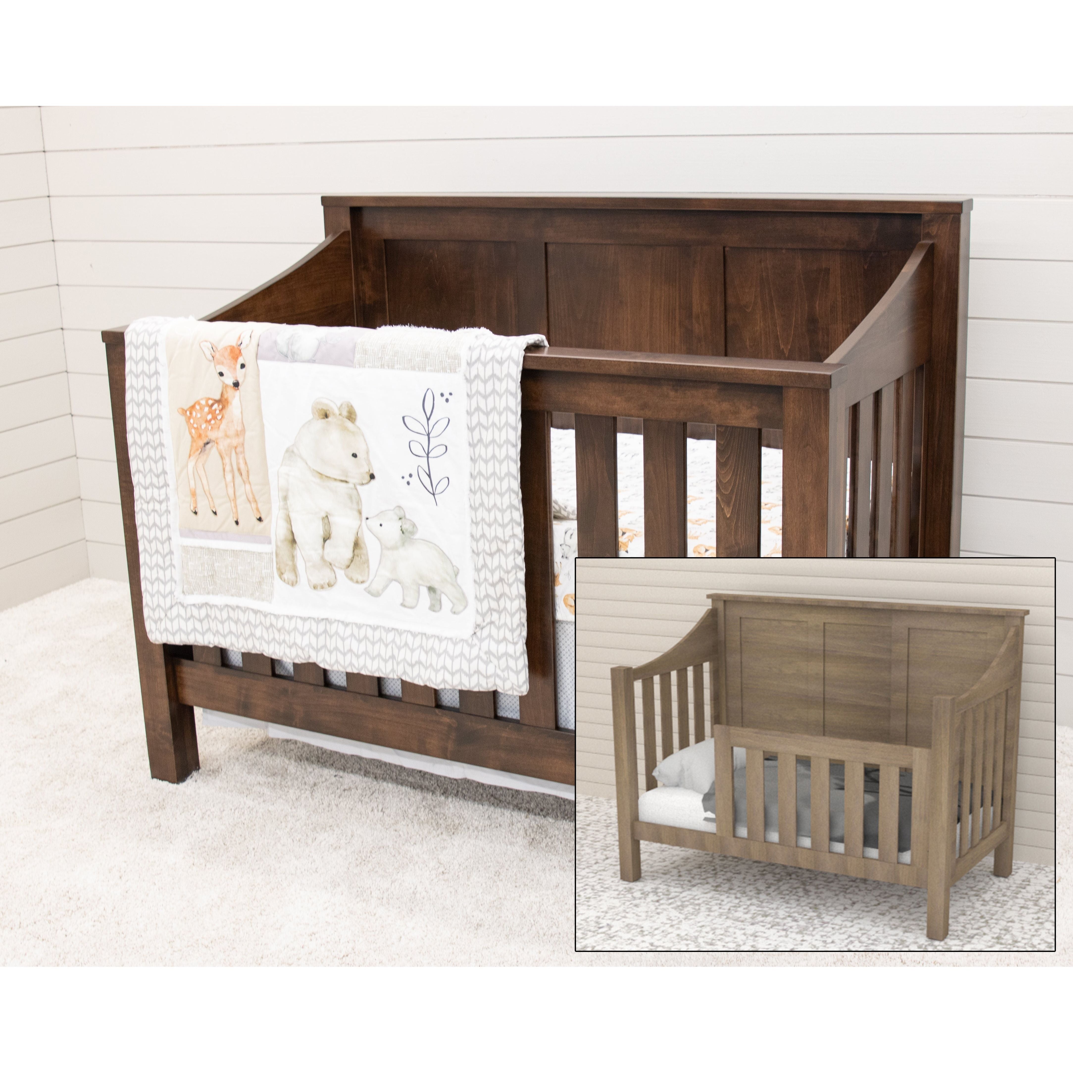 Mission Panel Convertible Crib