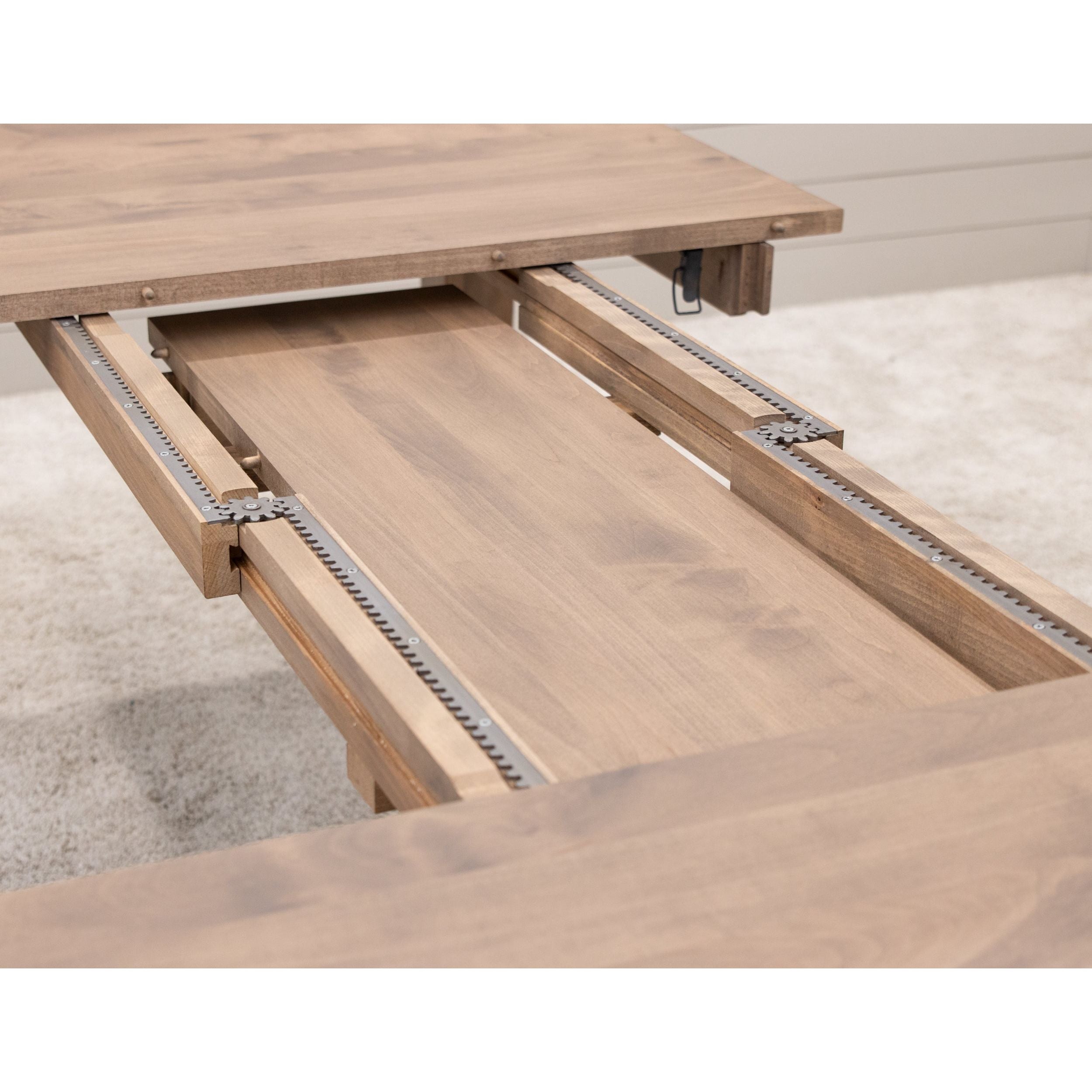 Shaker Mid Century Maple Wood Dining Table | WB