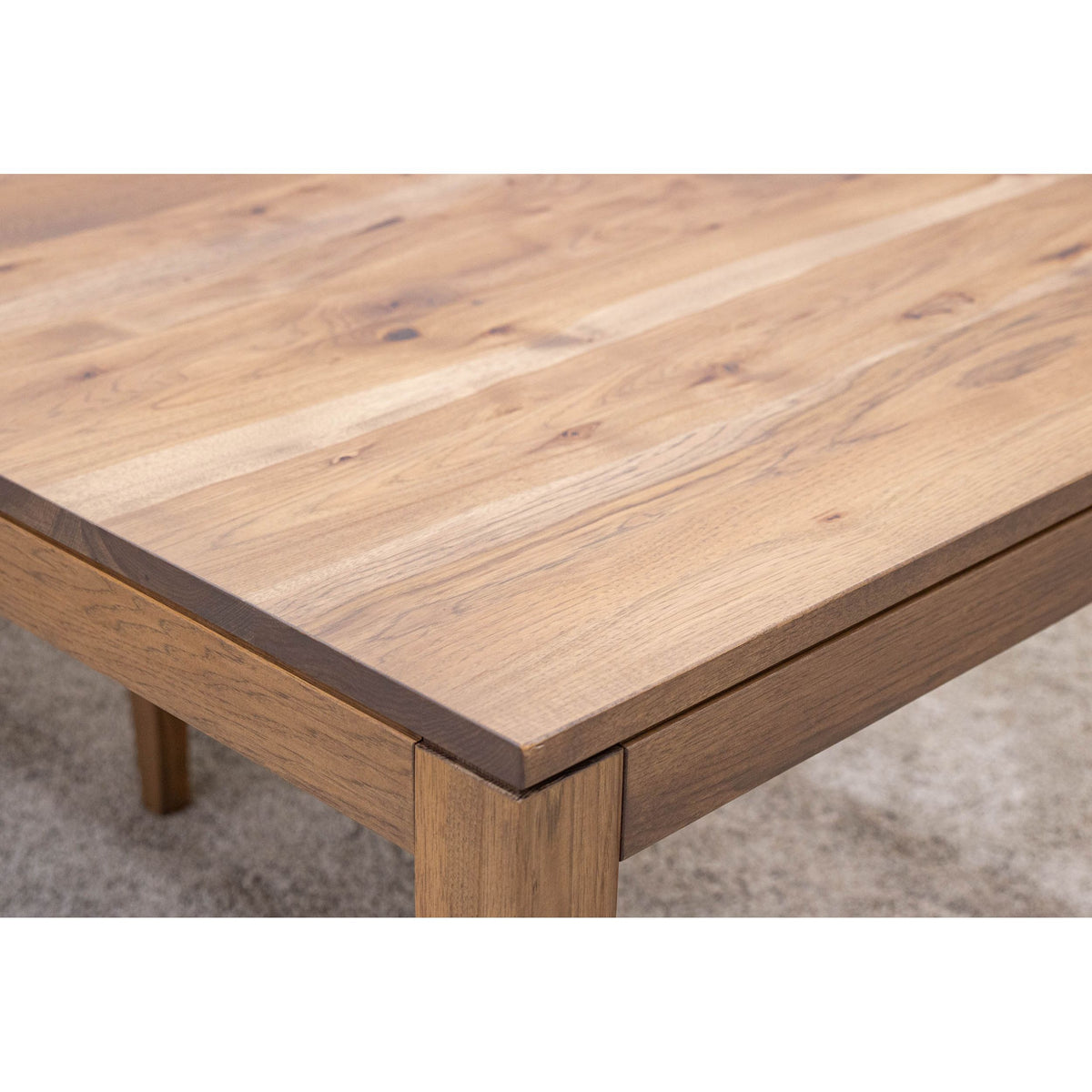 Monroe Mid Century Hickory Wood Dining Table | WB