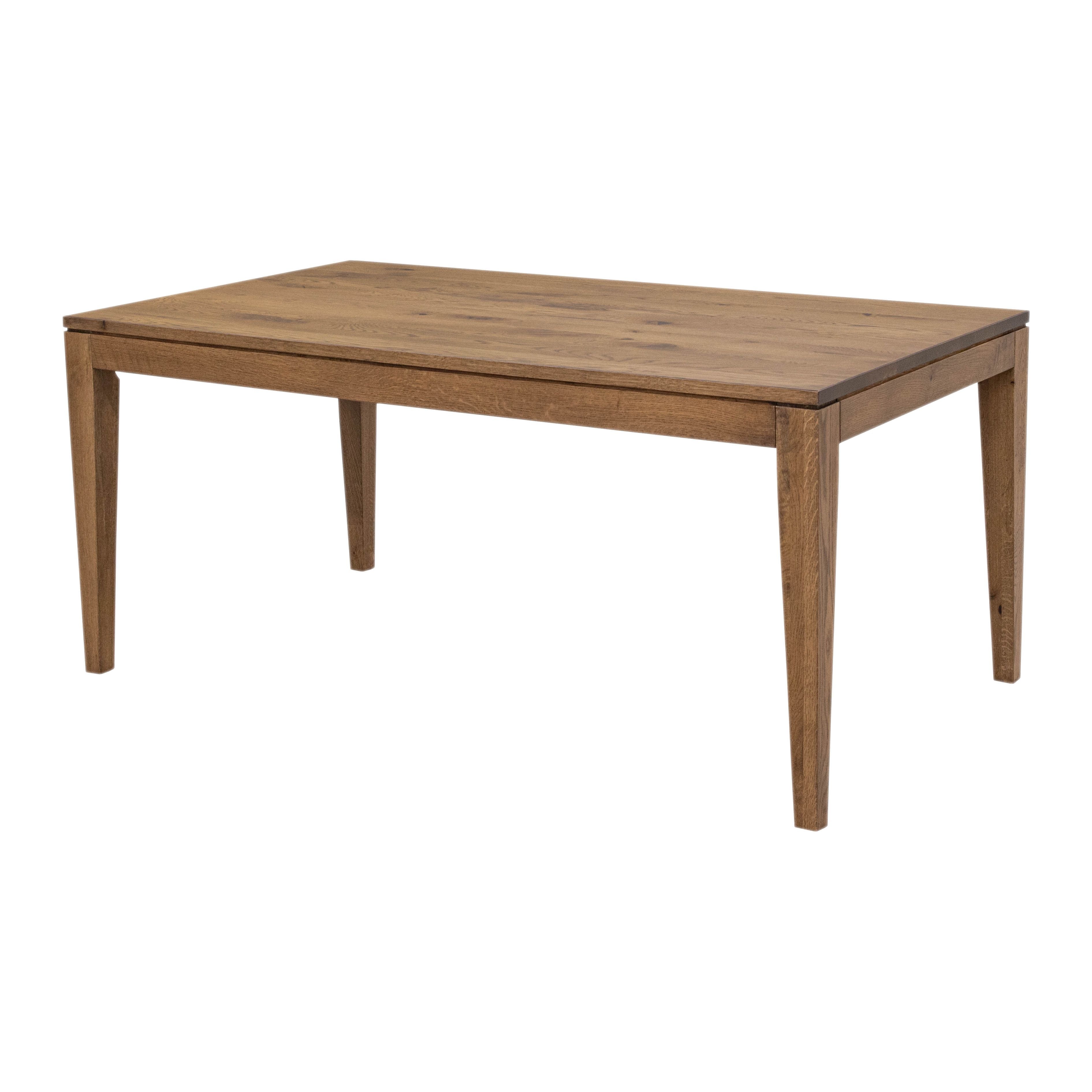 Monroe Mid Century White Oak Wood Dining Table | CO