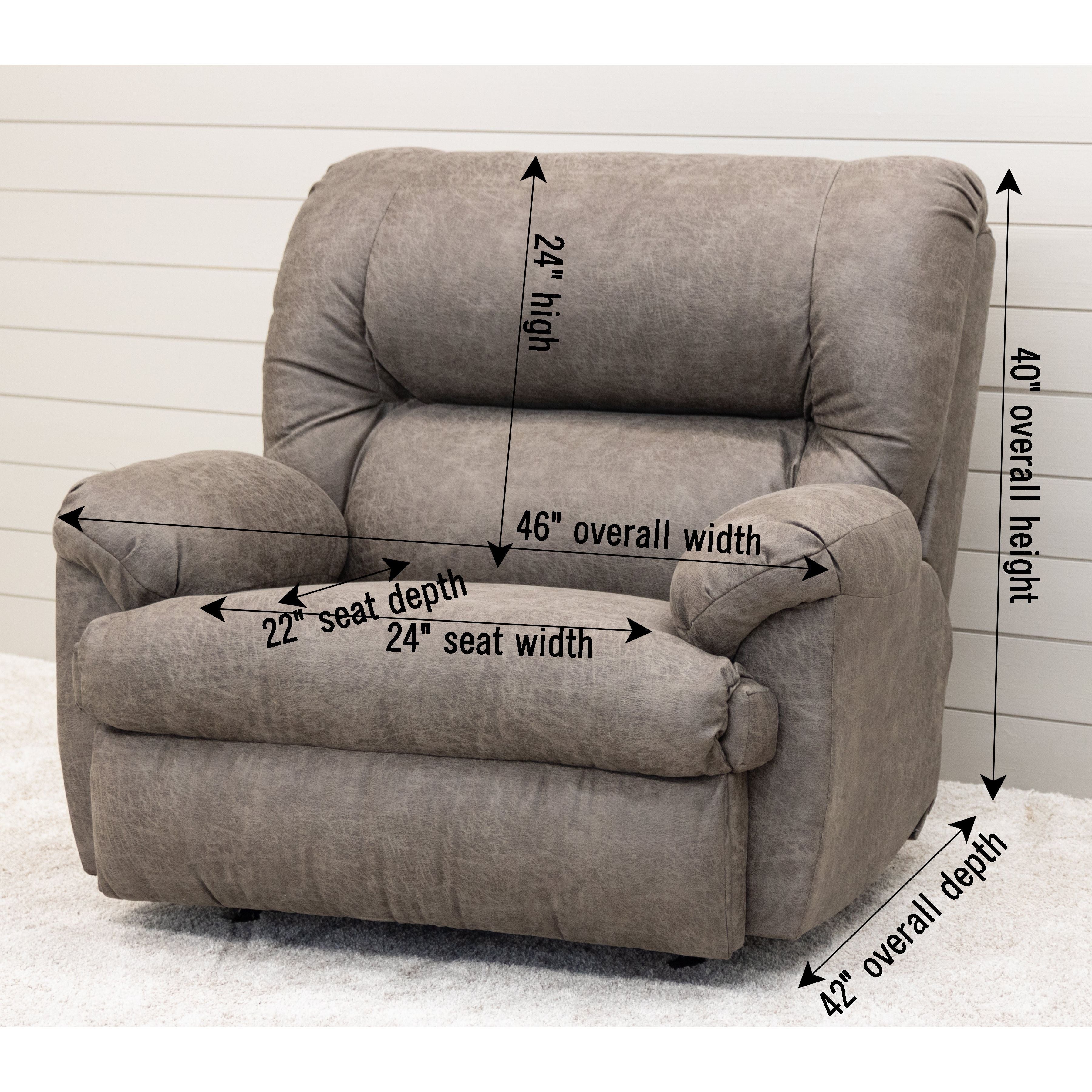 Montana Custom Wide Recliner - Main Image