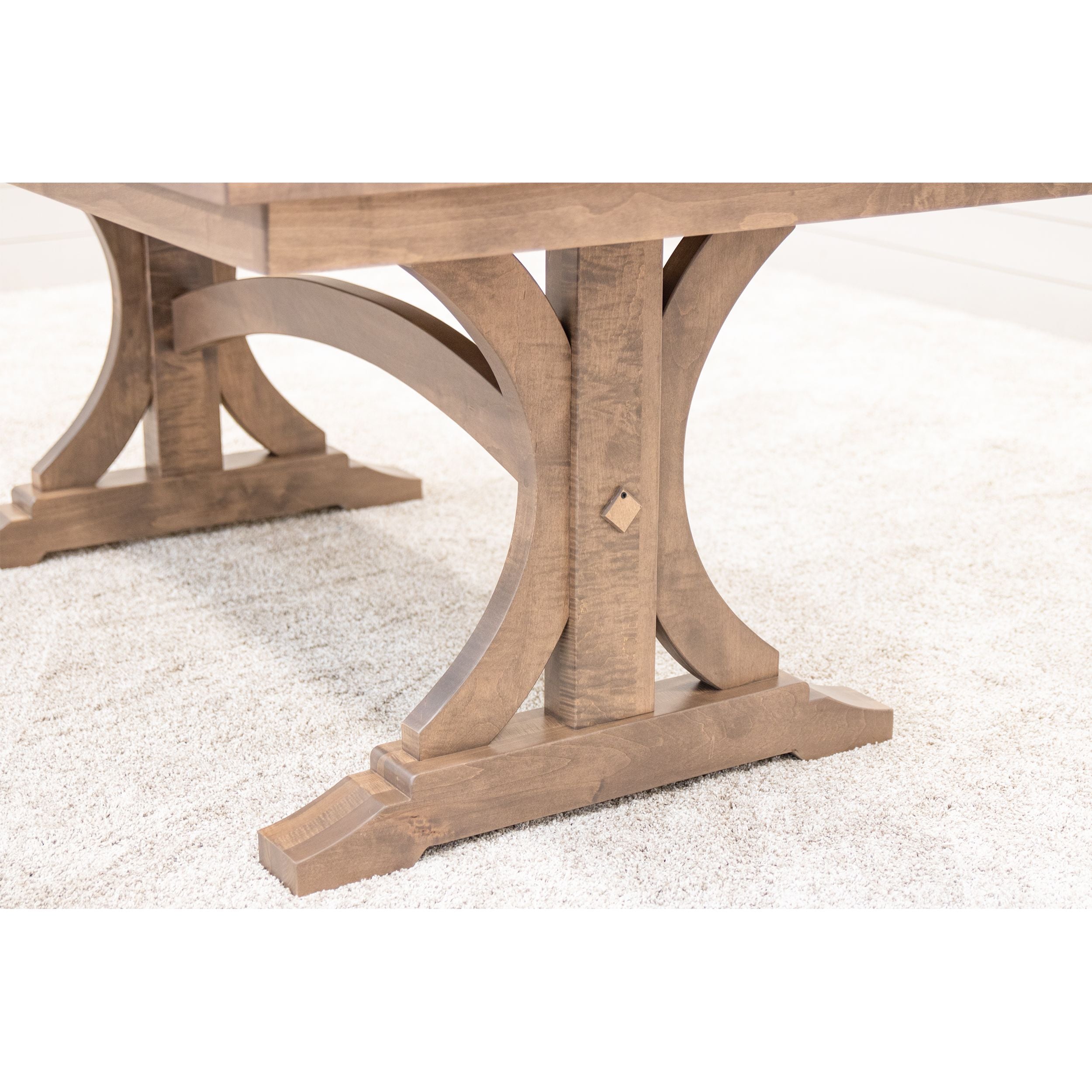 Napoleon Maple Wood Extending Dining Table | WB