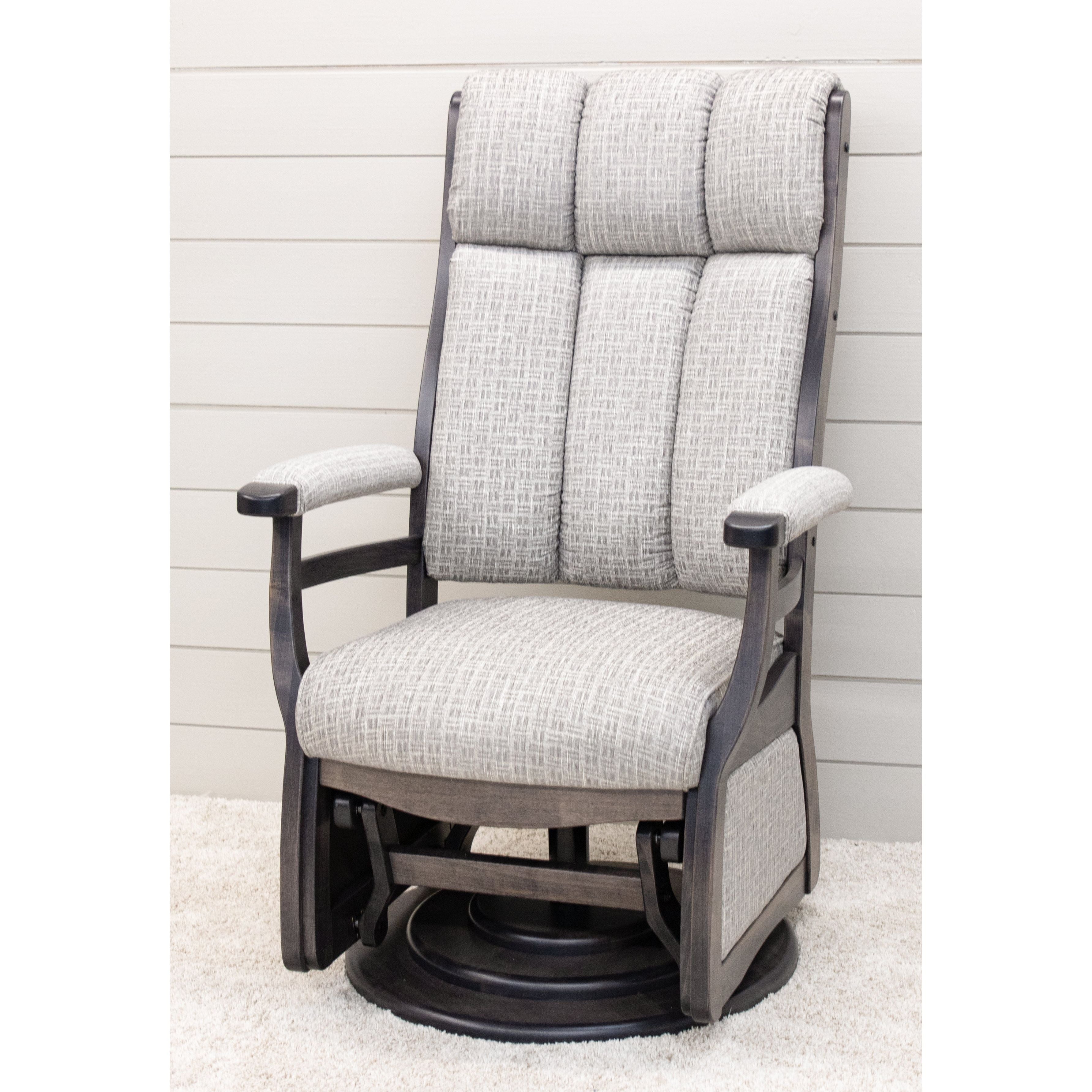 High back glider and ottoman on sale