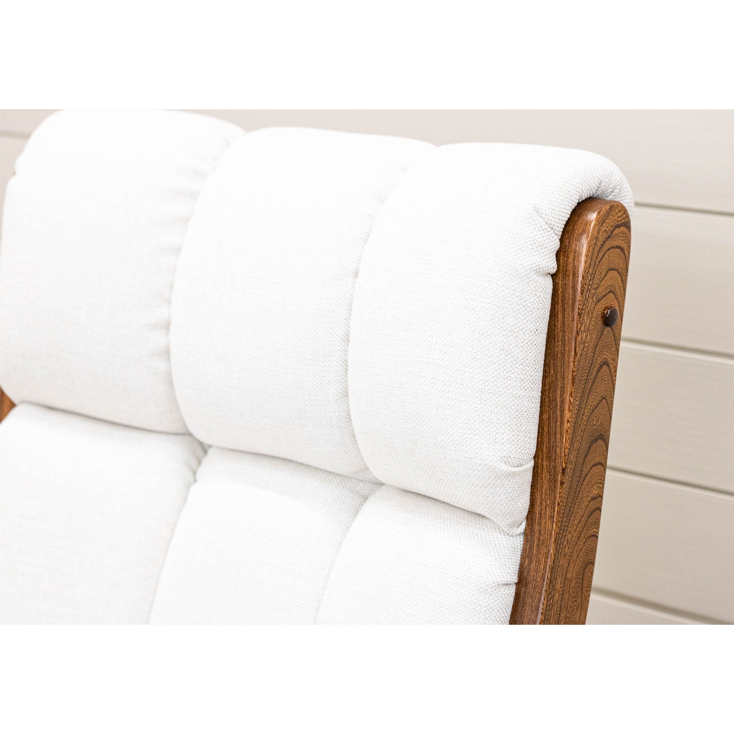 Paris High Back Upholstered Swivel Glider & Ottoman | E-MC