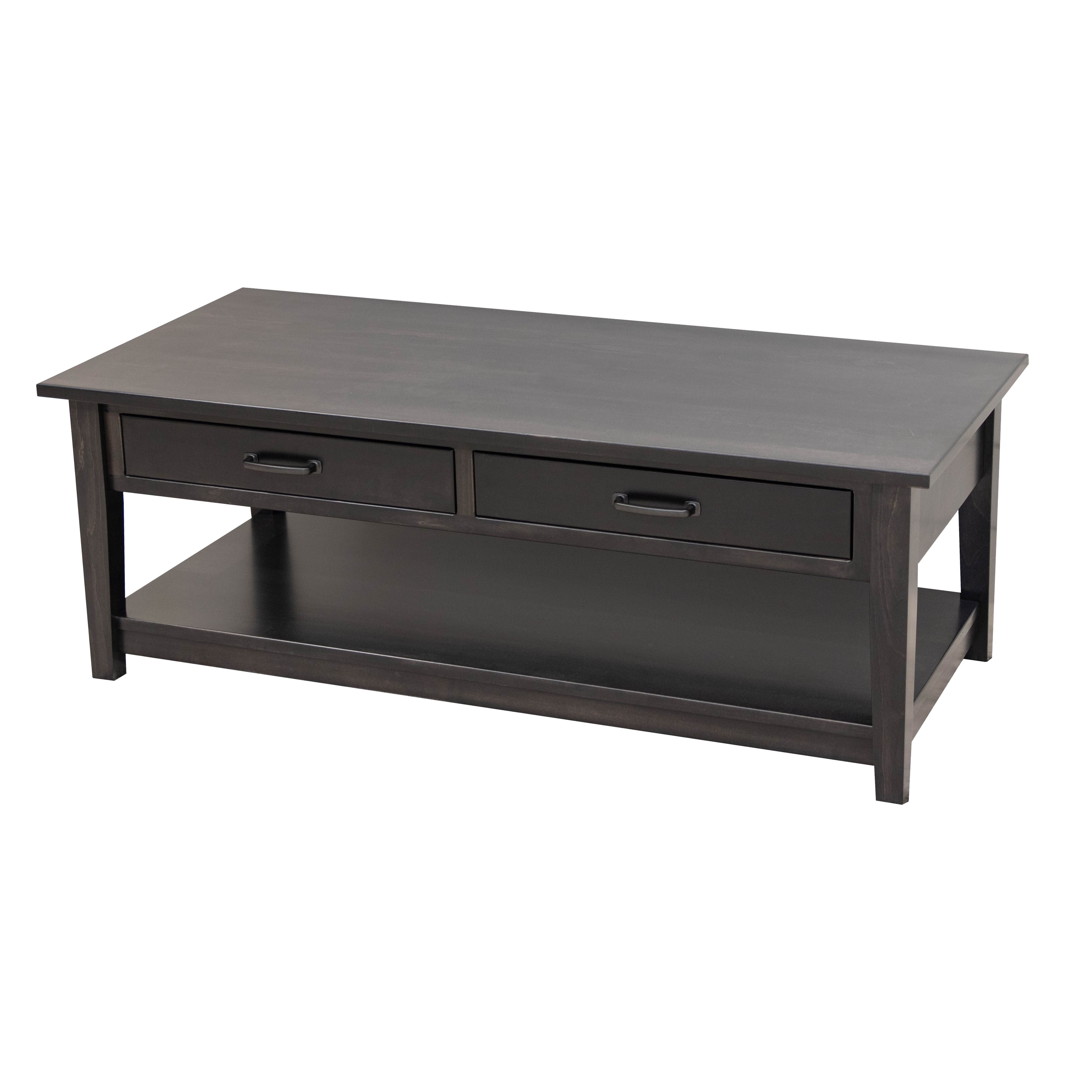 Riverton Maple Wood Rectangle Open Coffee Table | DK