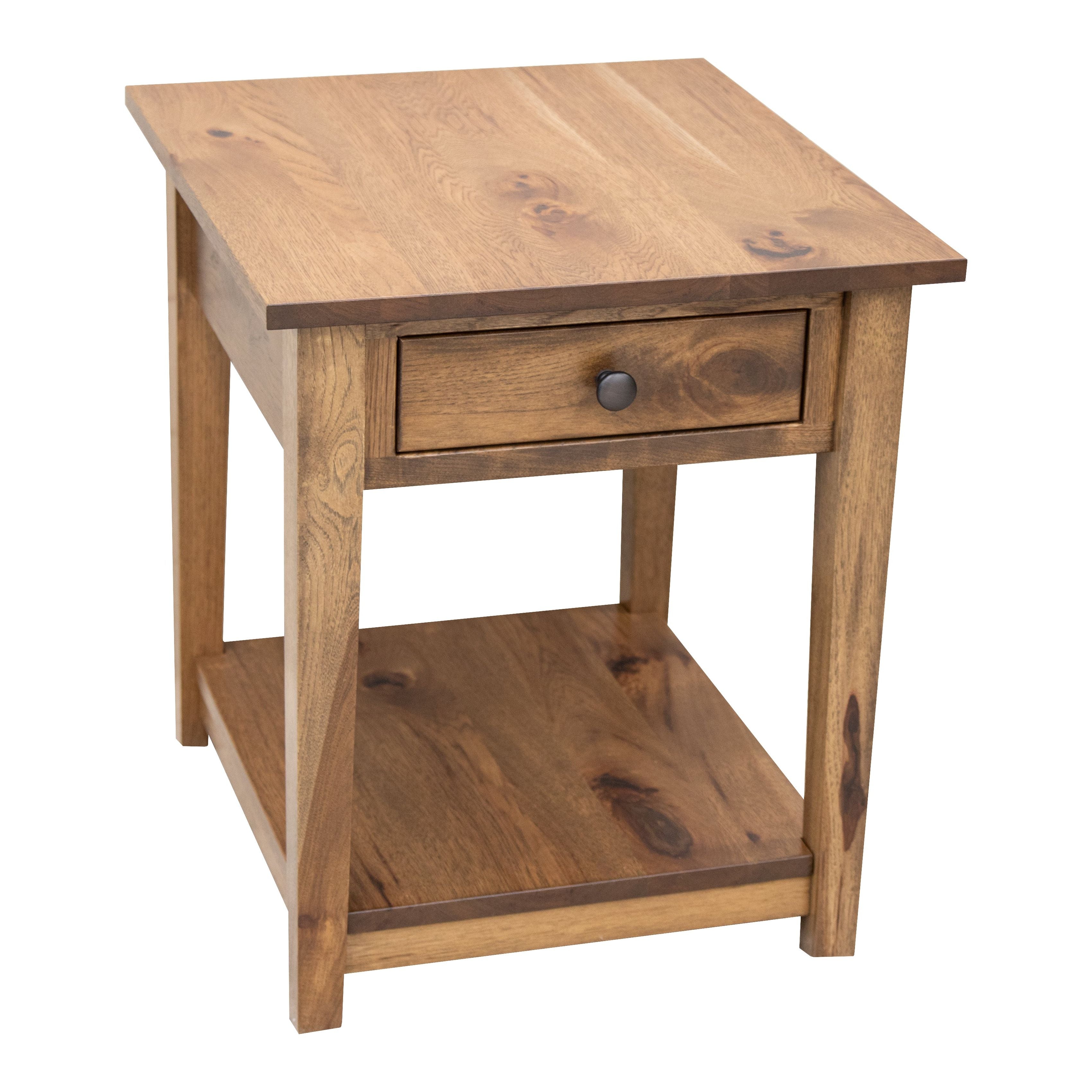 Riverton Large Square Open End Table