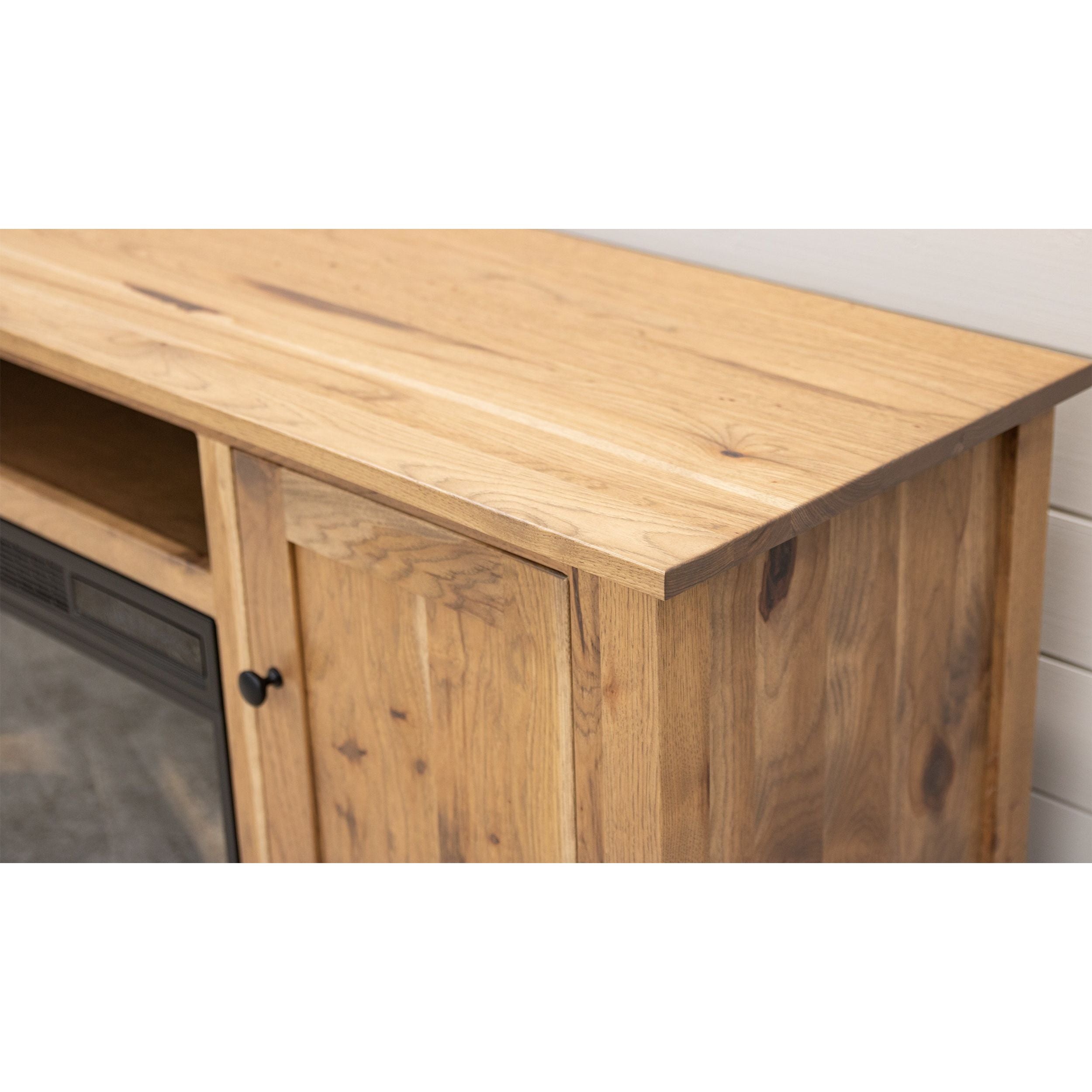 Riverton 72" TV Console with Electric Fireplace Insert